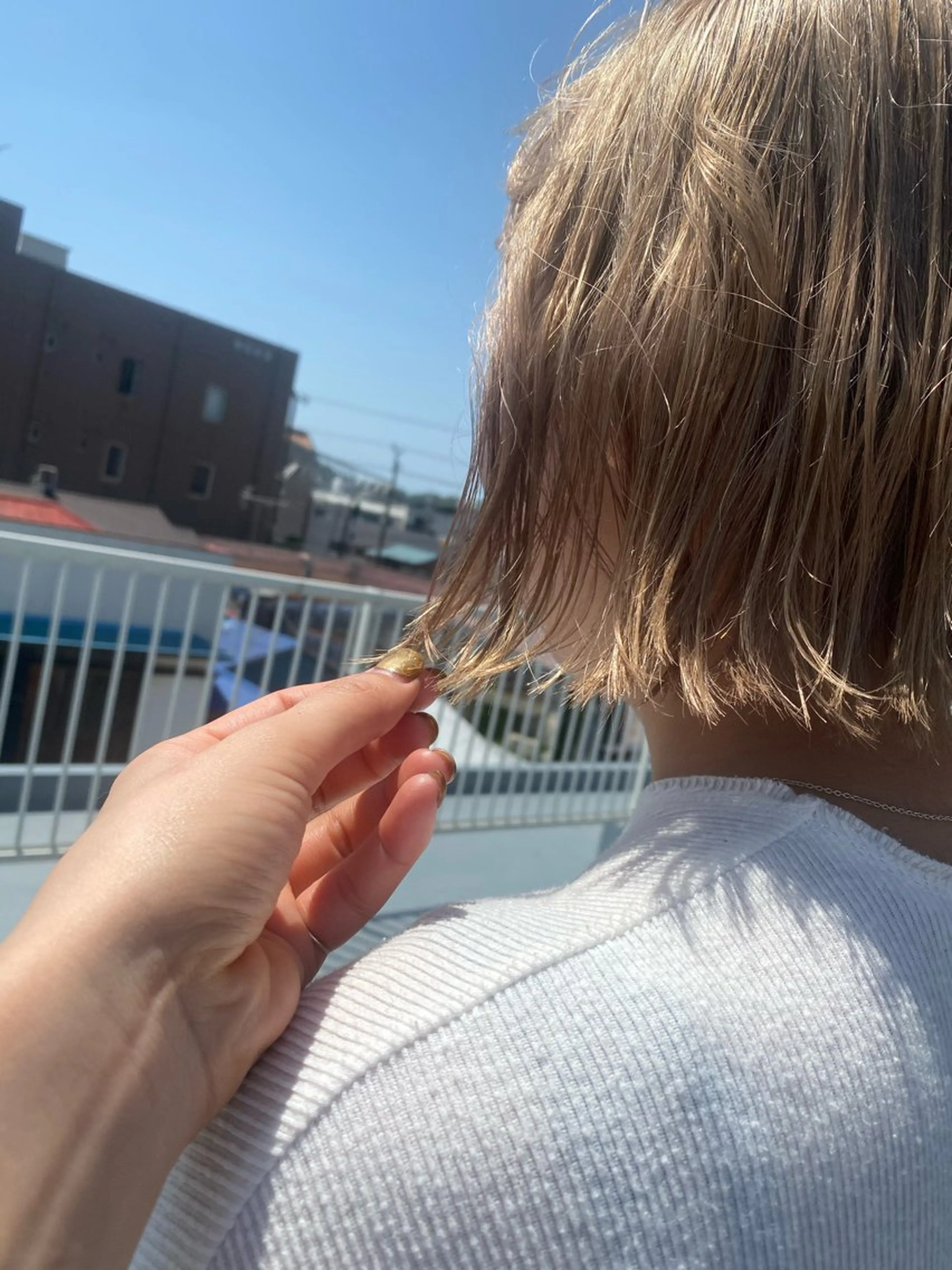 切りっぱなしボブ🧊の写真