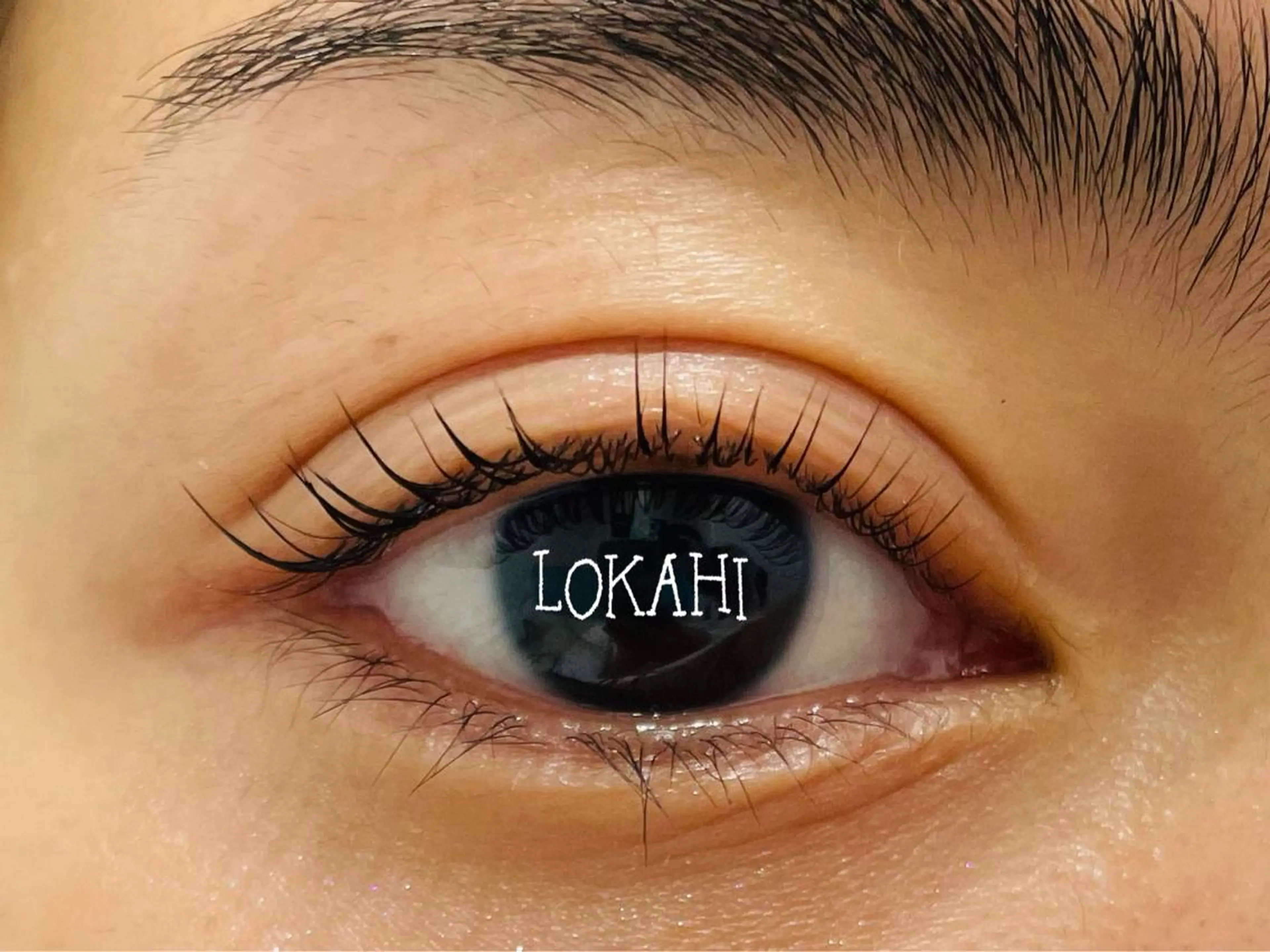 マツエク・マツパ パリジェンヌラッシュリフト LOKAHI ヤハラのマツエク・マツパデザイン