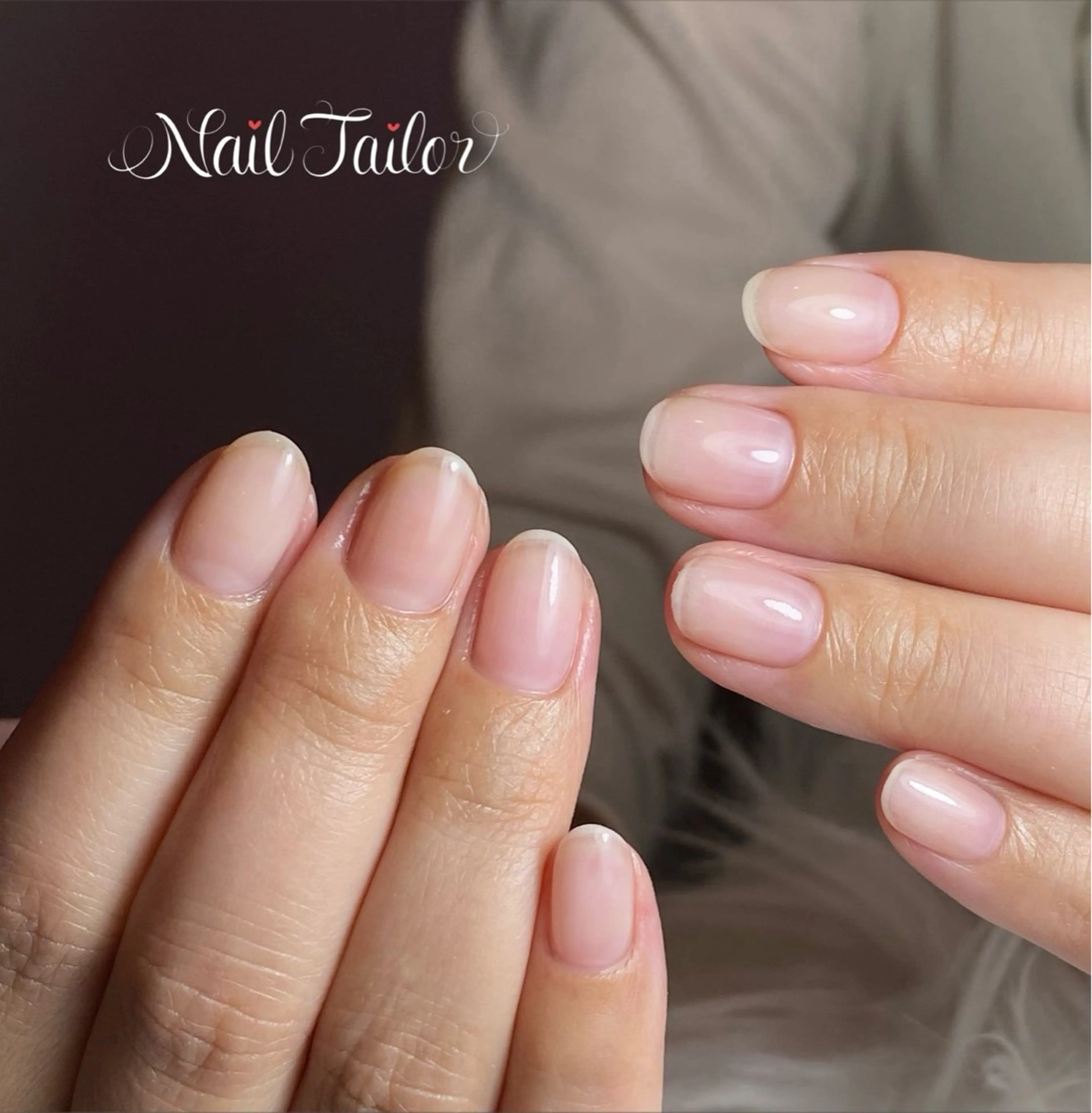 ネイル クリアネイル ジェルネイル ハンドネイル NailTailor ネイルテイラーのネイルデザイン