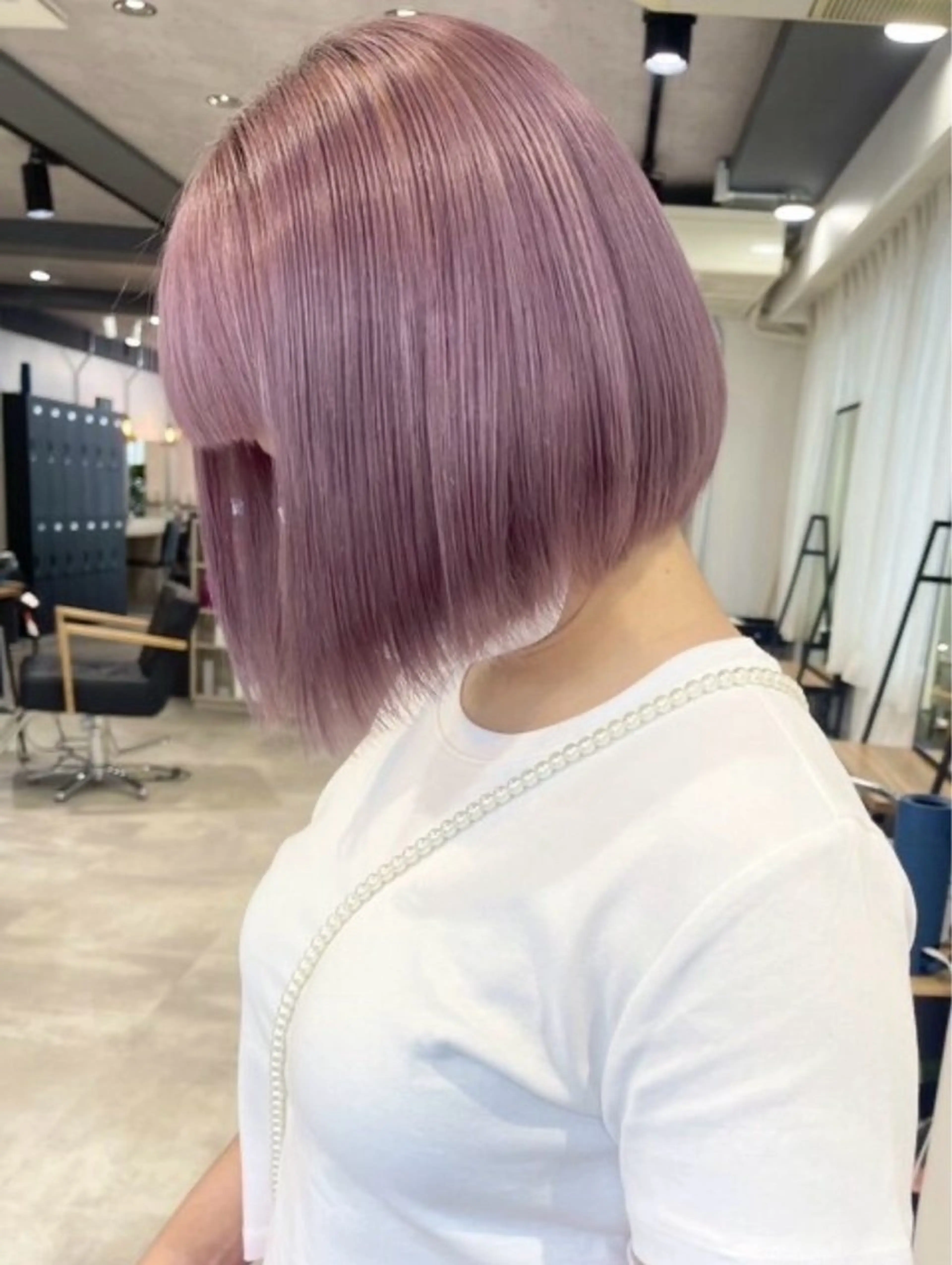 カラー 似合わせカラー/ ベージュ いちご🍓のヘアスタイル