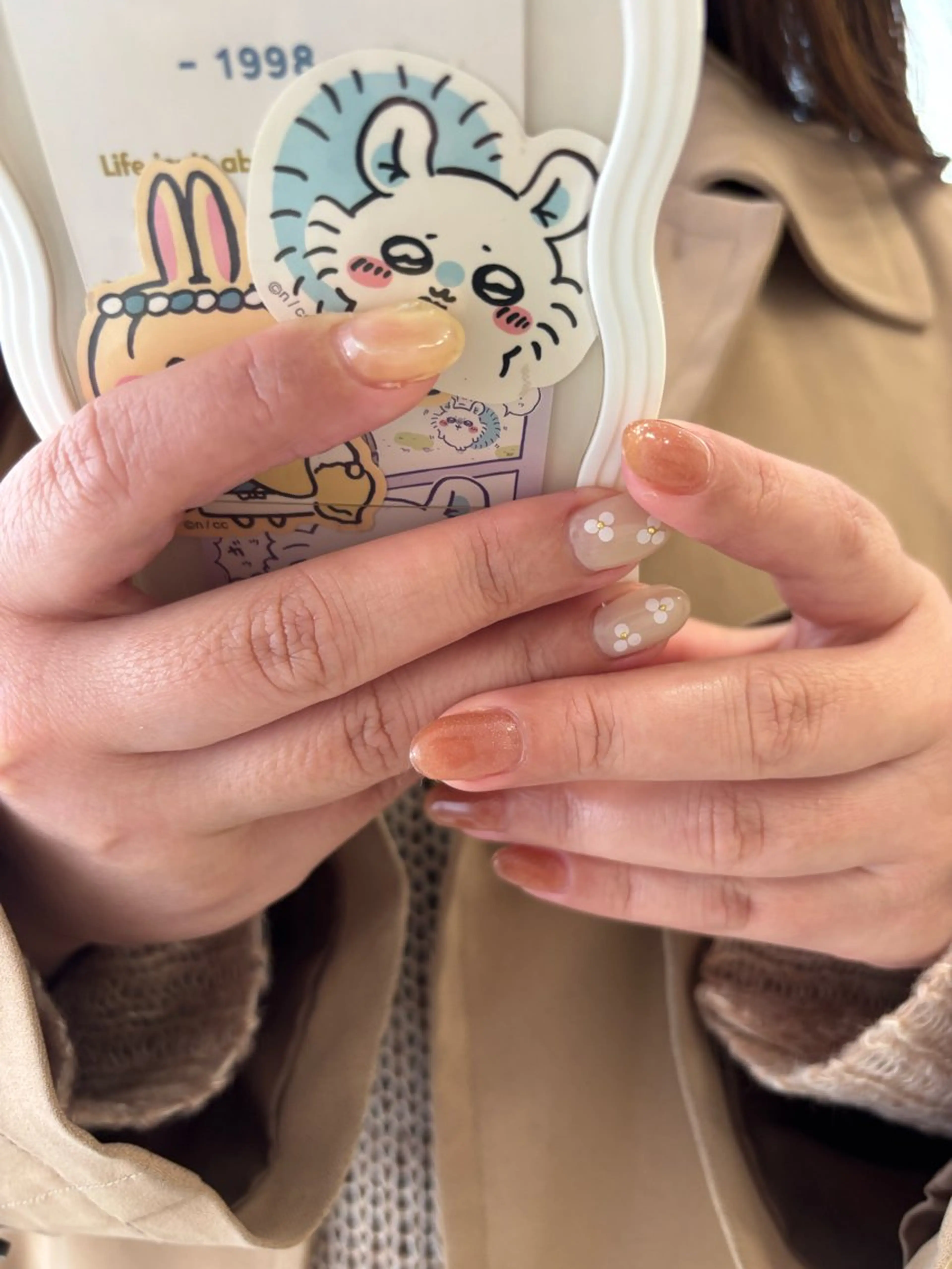 ネイル ハンドネイル une／YUKINA 🫧大人nuanceのネイルデザイン