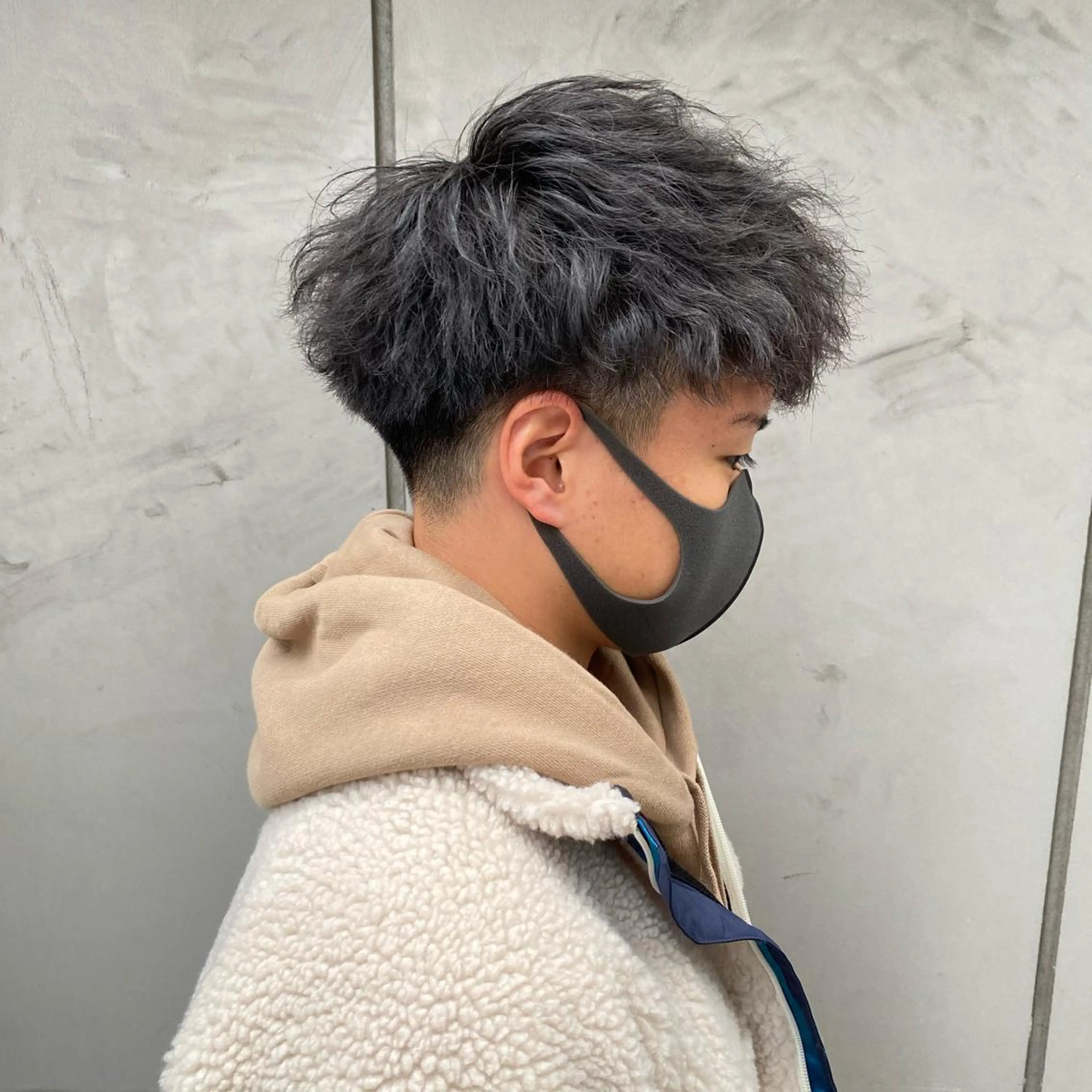 カラー パーマ メンズ 【渋谷メンズ特化】 🔥BLUCK🔥のヘアスタイル