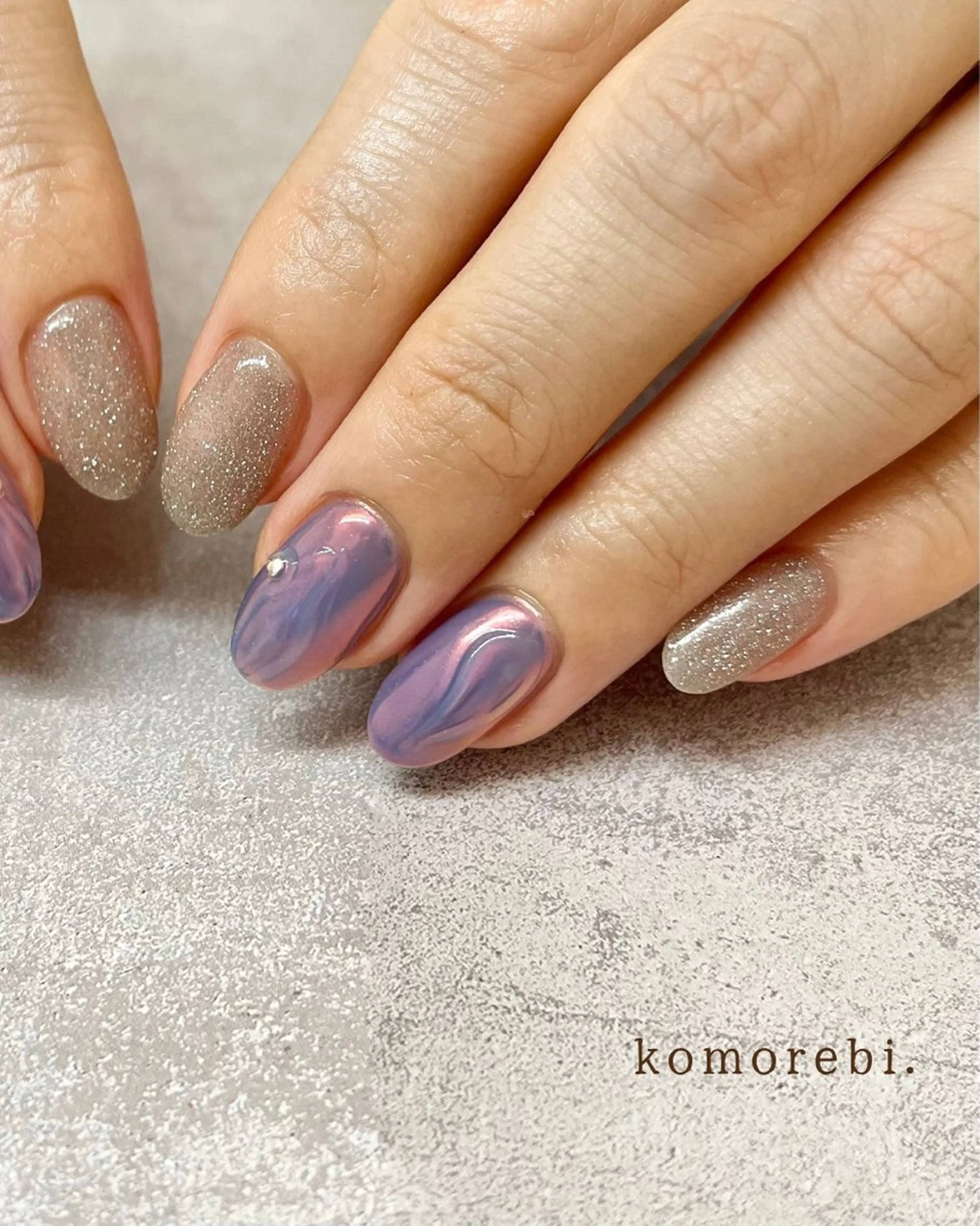 ネイル komorebi. 小峯 真実のネイルデザイン