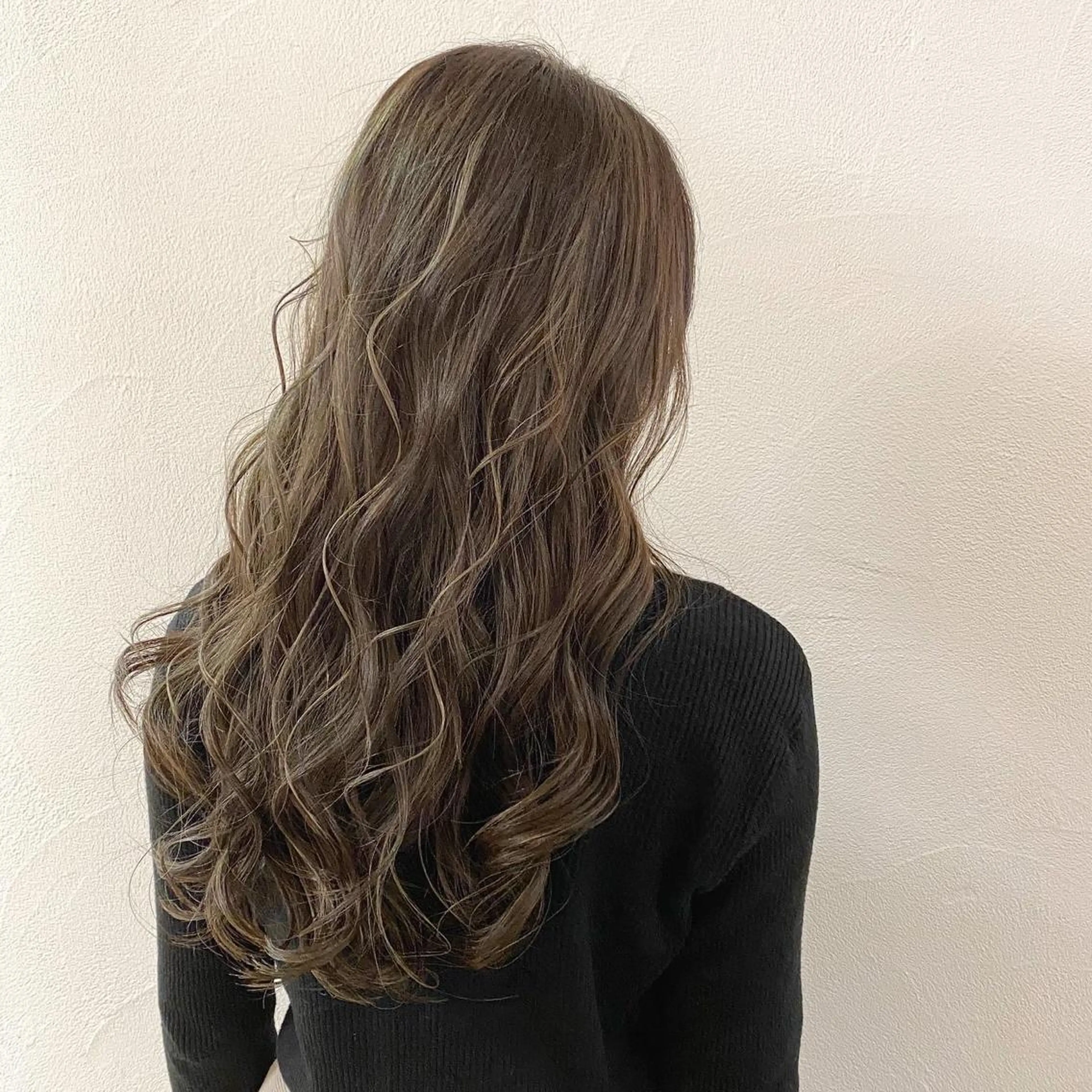 ロング カラー カット ヘアカラー ハイライト／髪質改善 裕樹のヘアスタイル