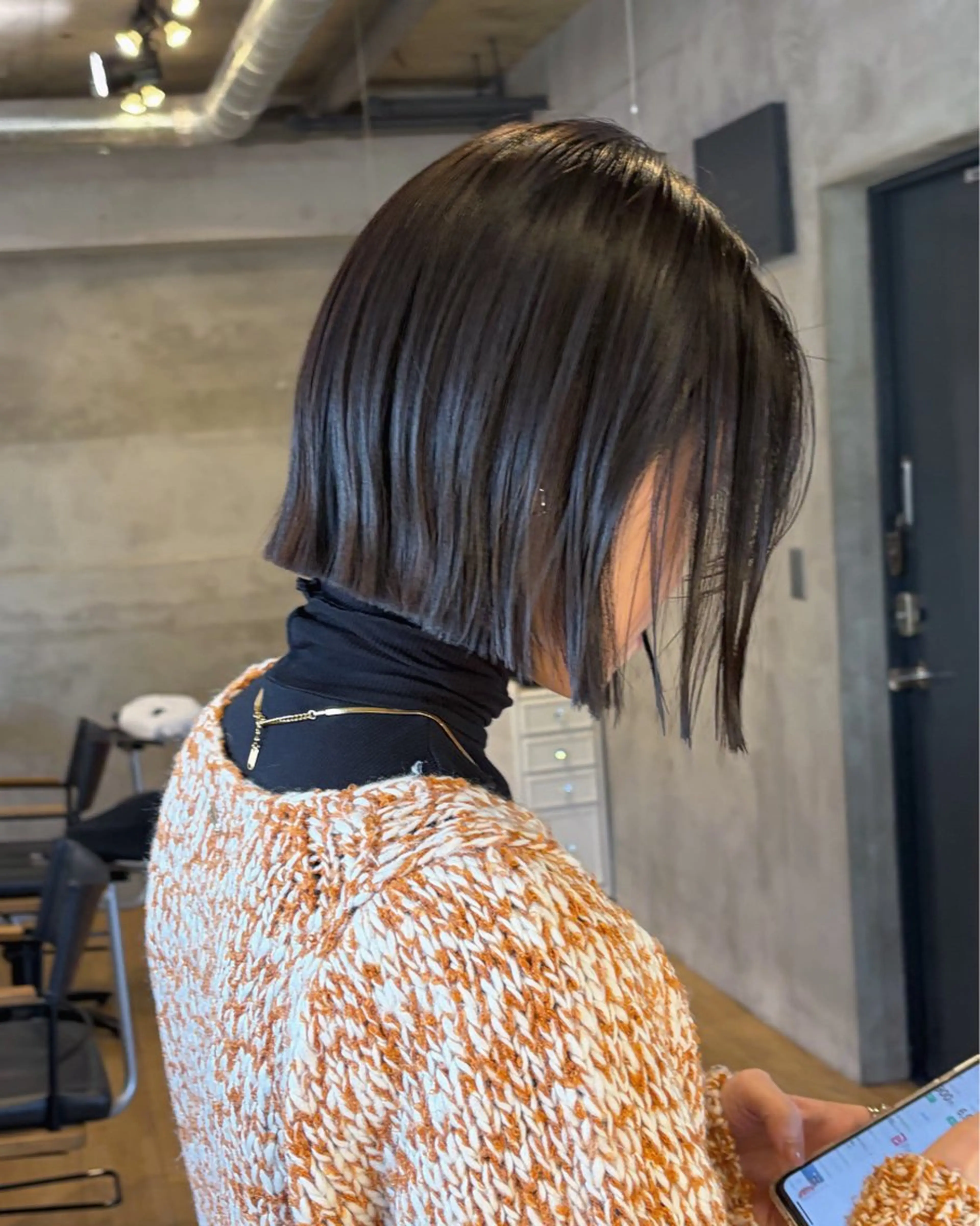 ショート ボブレイヤー ボブ レイヤーカット カット ヘアカラー レイヤー特化🪽 yuka【高円寺】のヘアスタイル