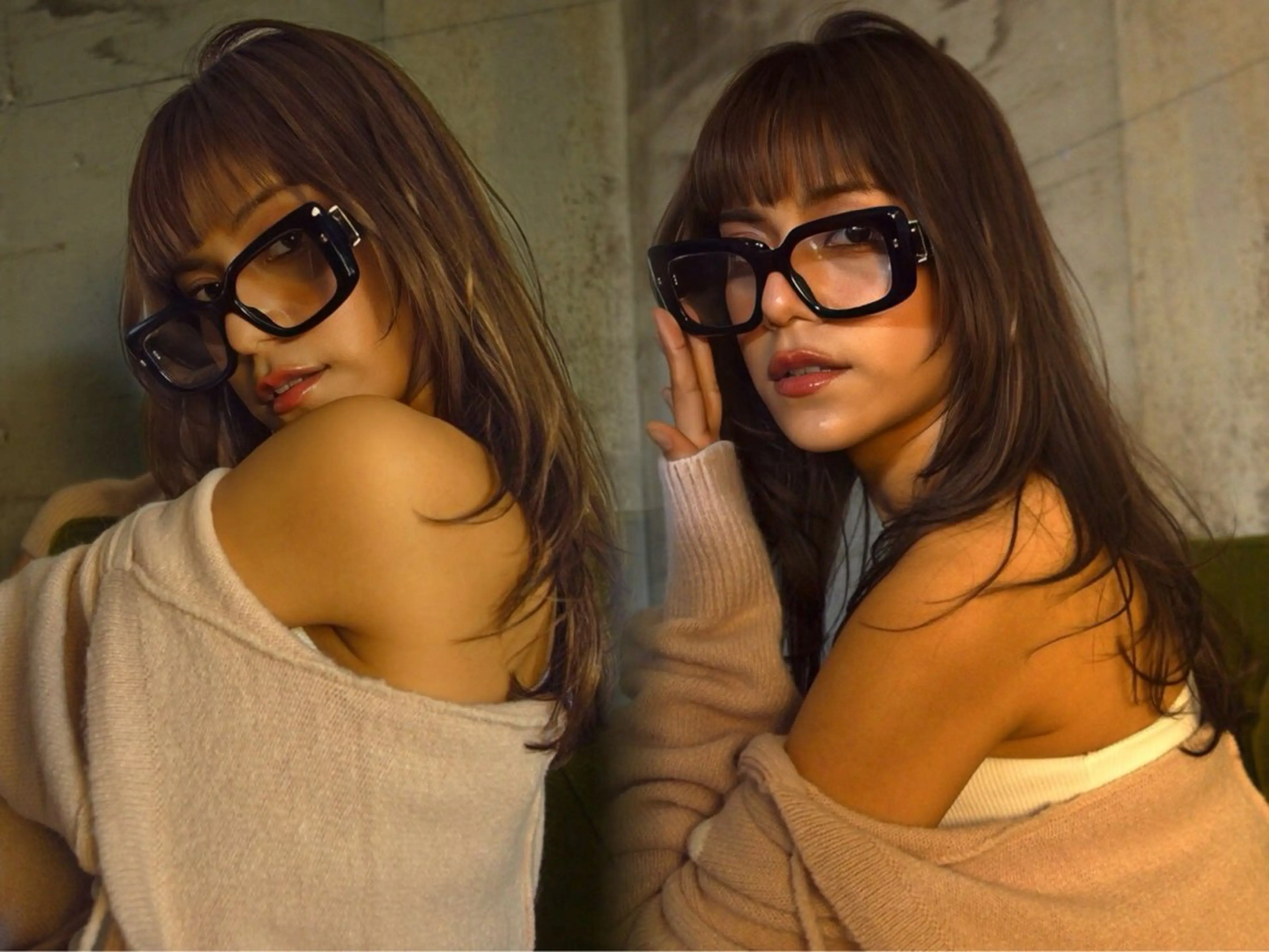セミロング カット トリートメント DEAN ISLA 大人レイヤーカットのヘアスタイル