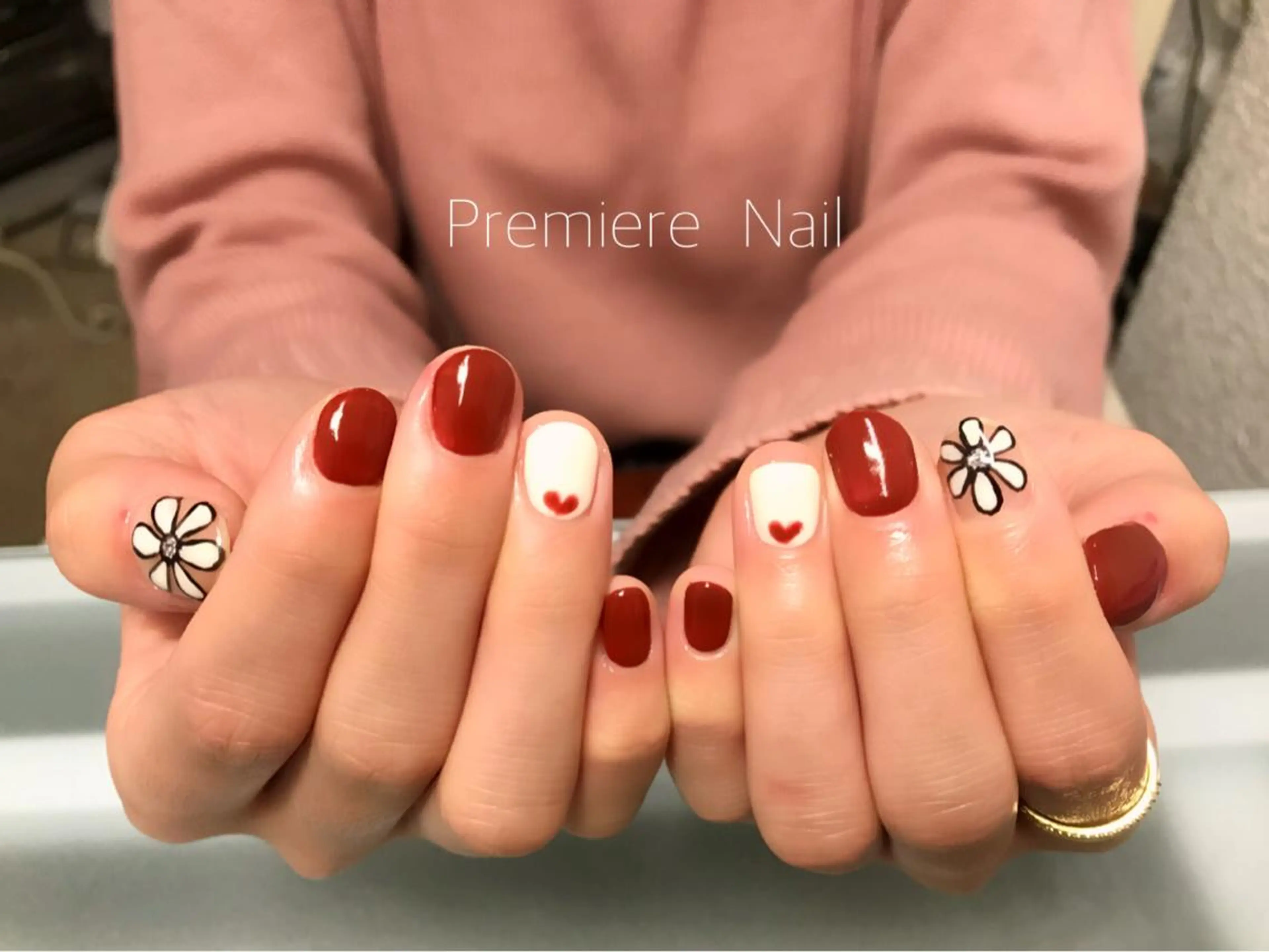 ネイル バレンタイン Premiere Nail商店街店のネイルデザイン