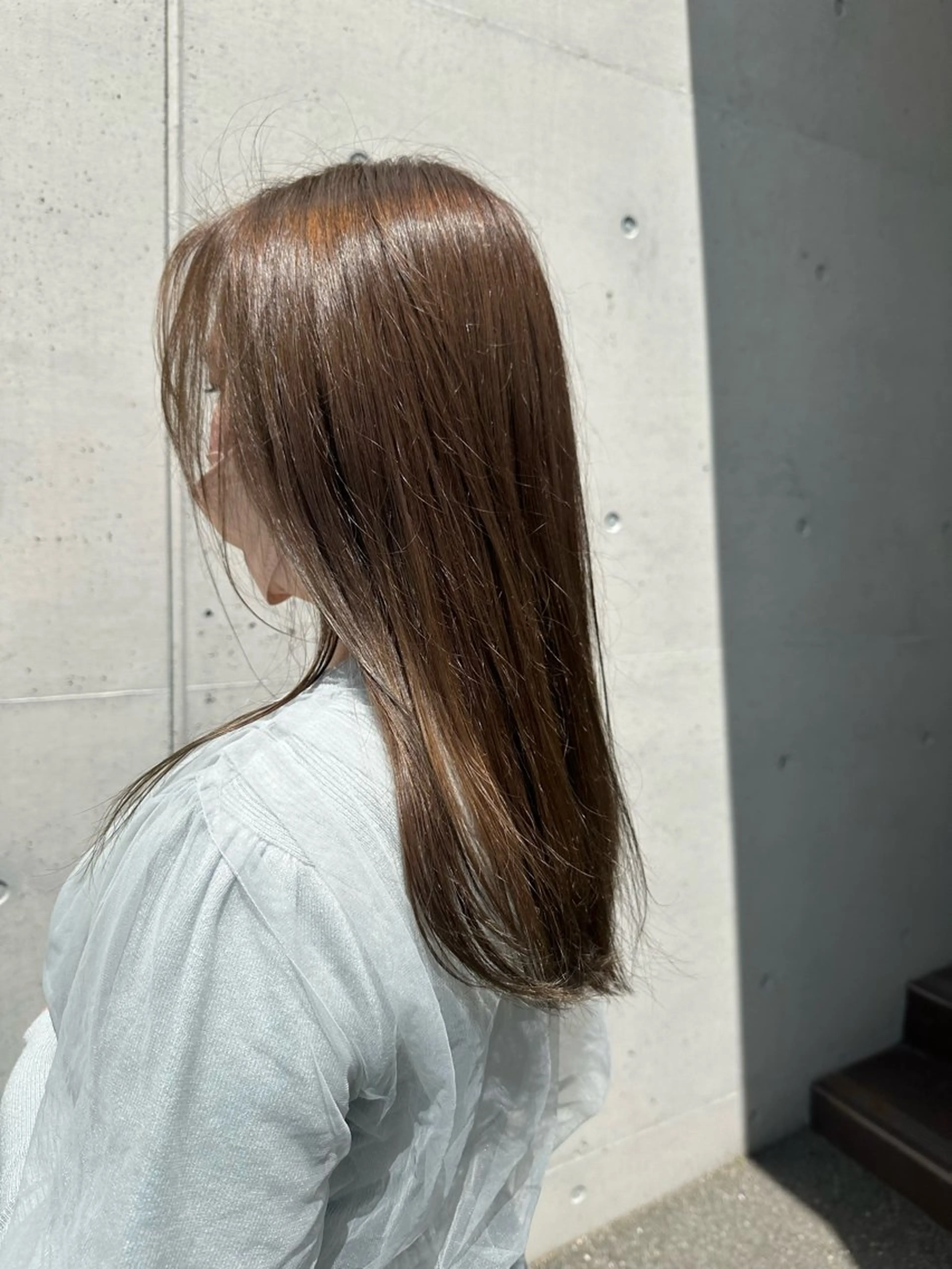 ロング juna🌺/海外 ヘア/ハイトーンのヘアスタイル