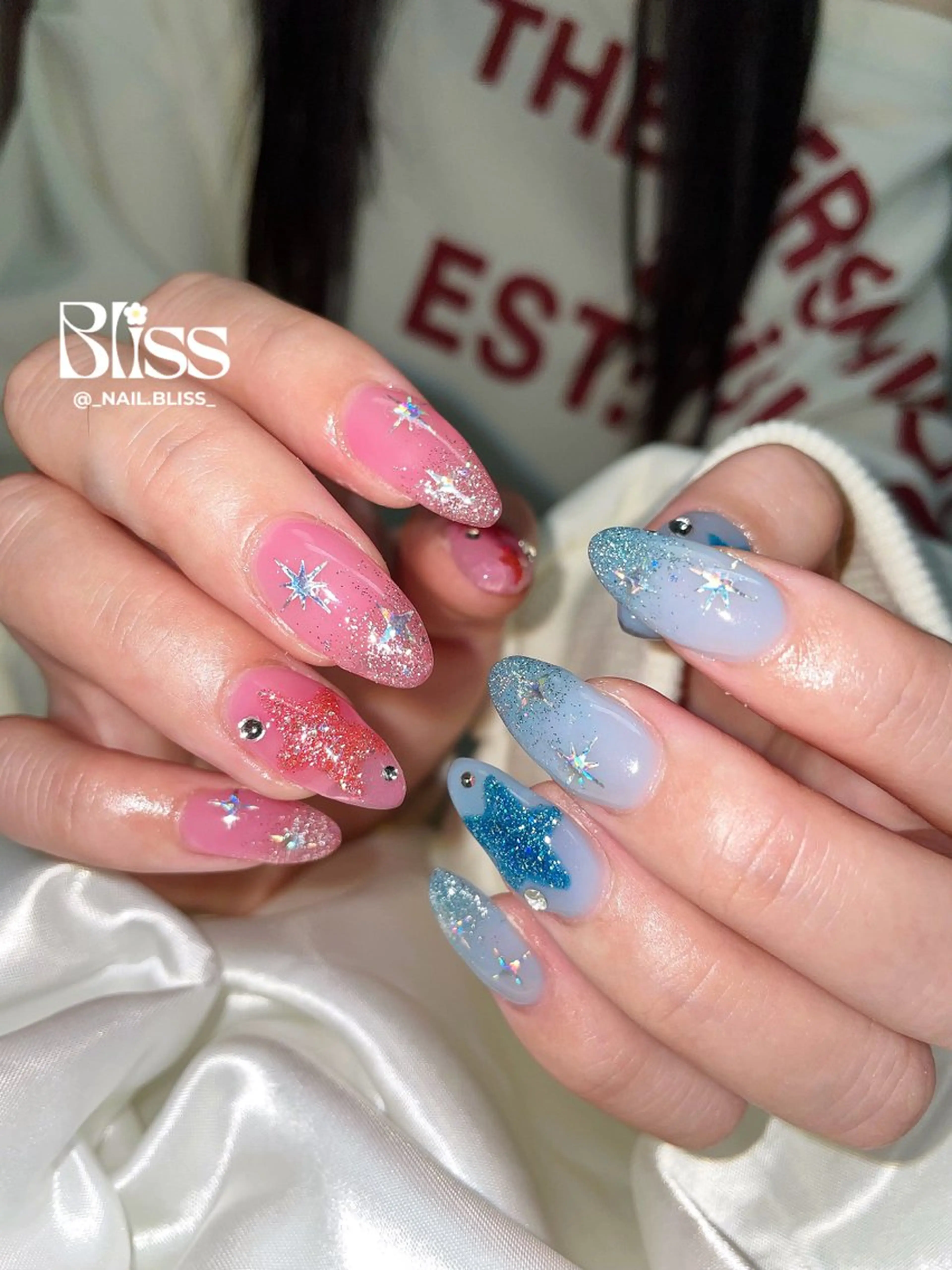 ネイル フラッシュネイル ハンドネイル NAIL BLISSのネイルデザイン