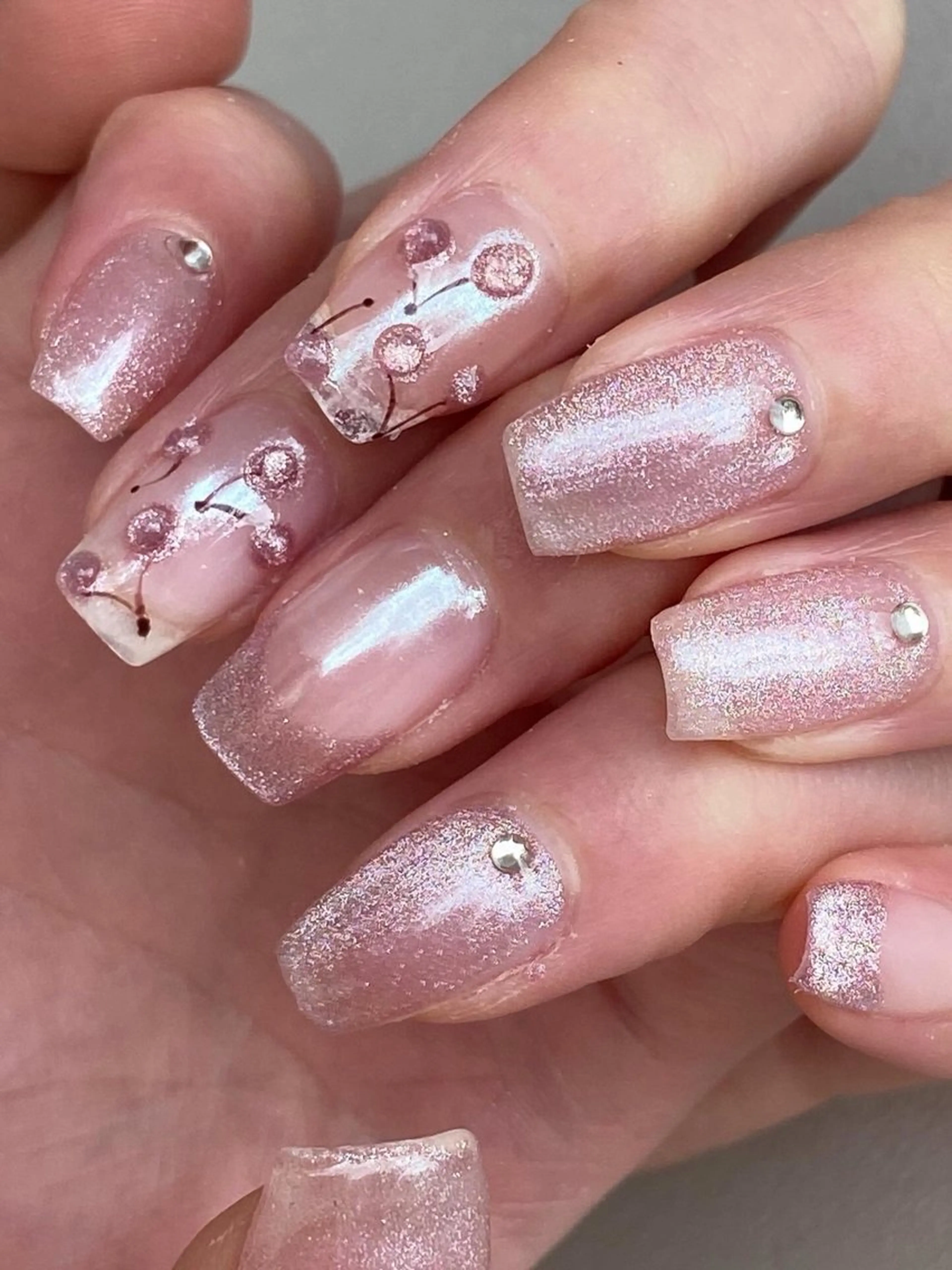 ネイル マグネットネイル ハンドネイル Ann nailのネイルデザイン