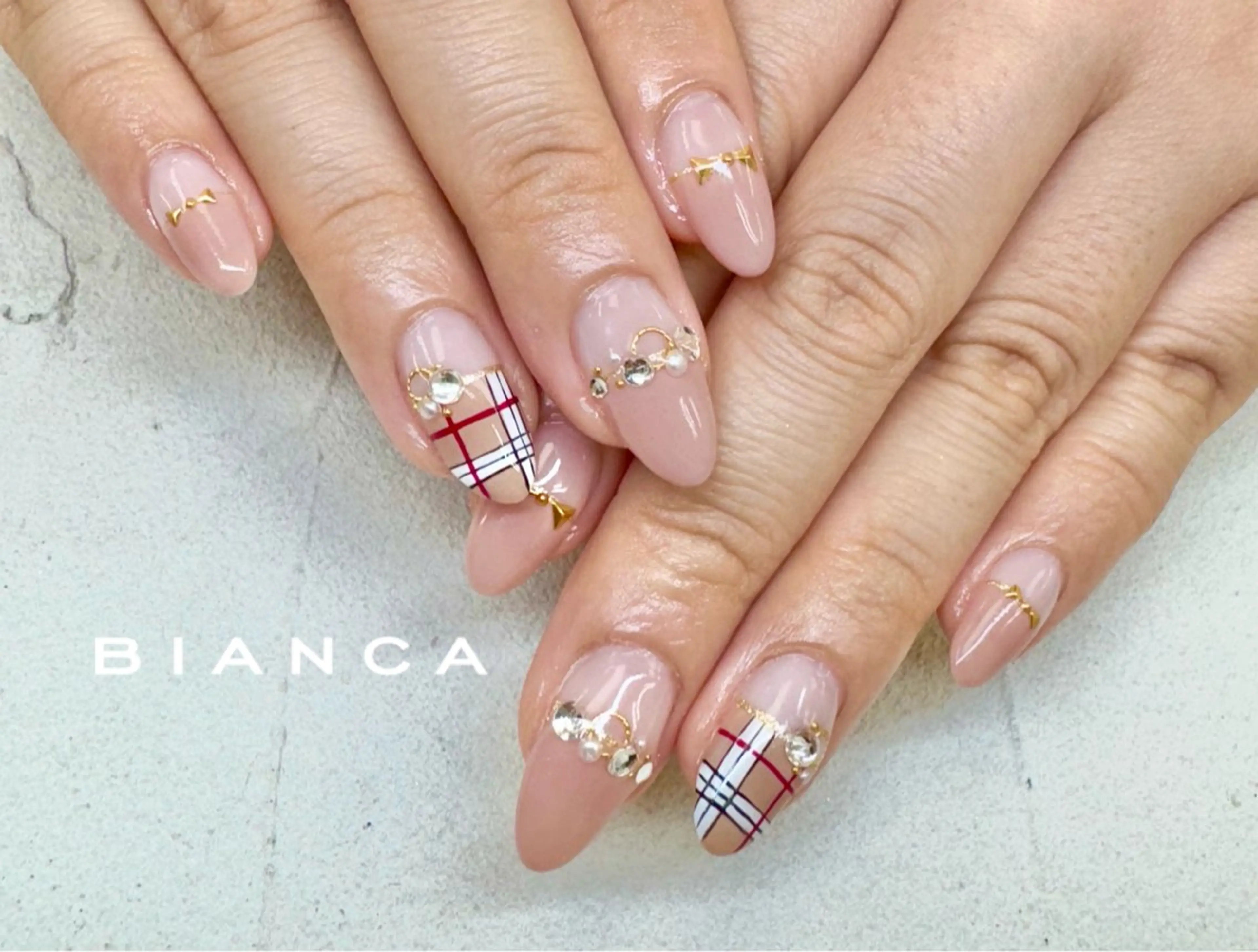 ネイル ハンドネイル Silk by Bianca*森澤のネイルデザイン