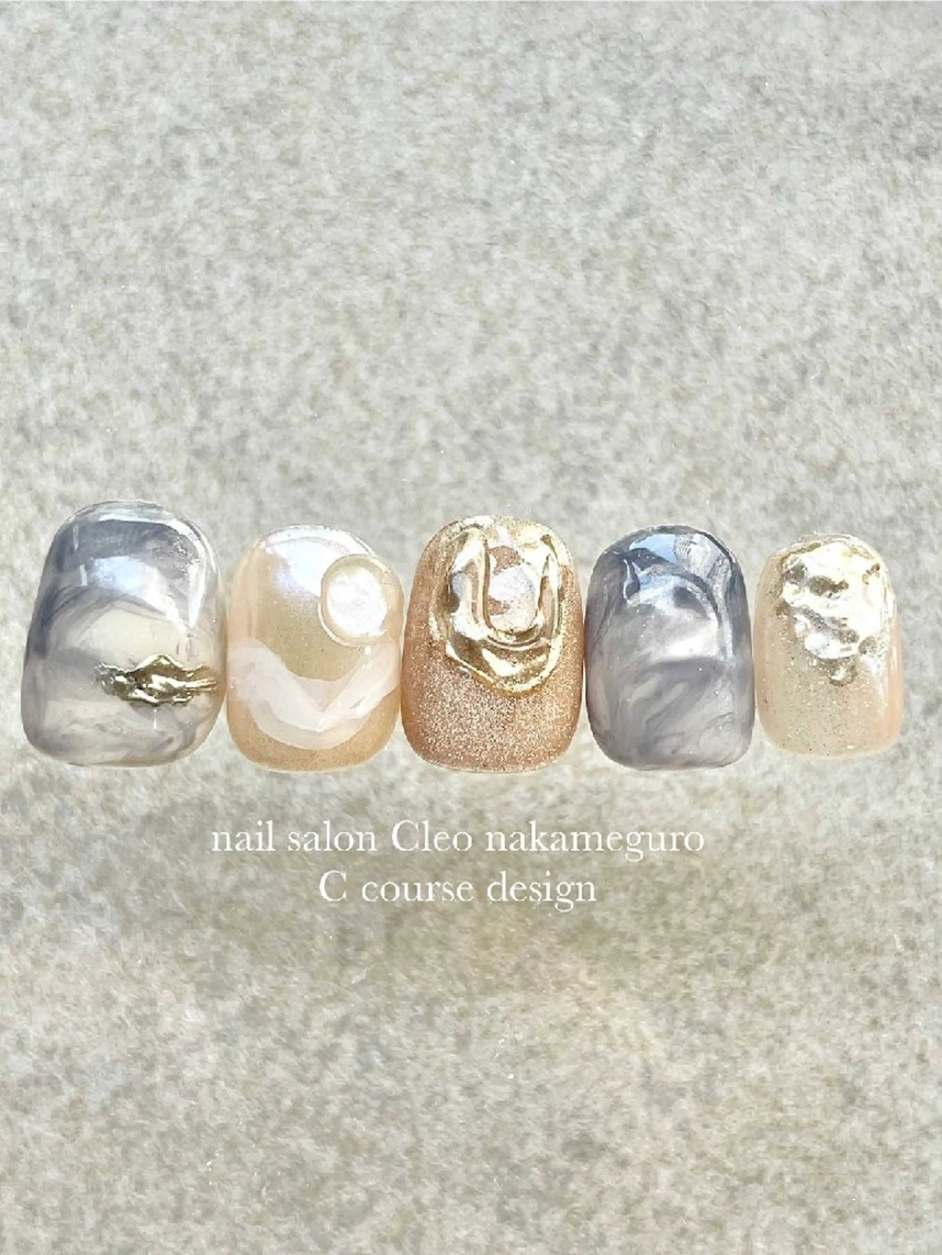 ネイル ハンドネイル Cleo中目黒店 hitomiのネイルデザイン
