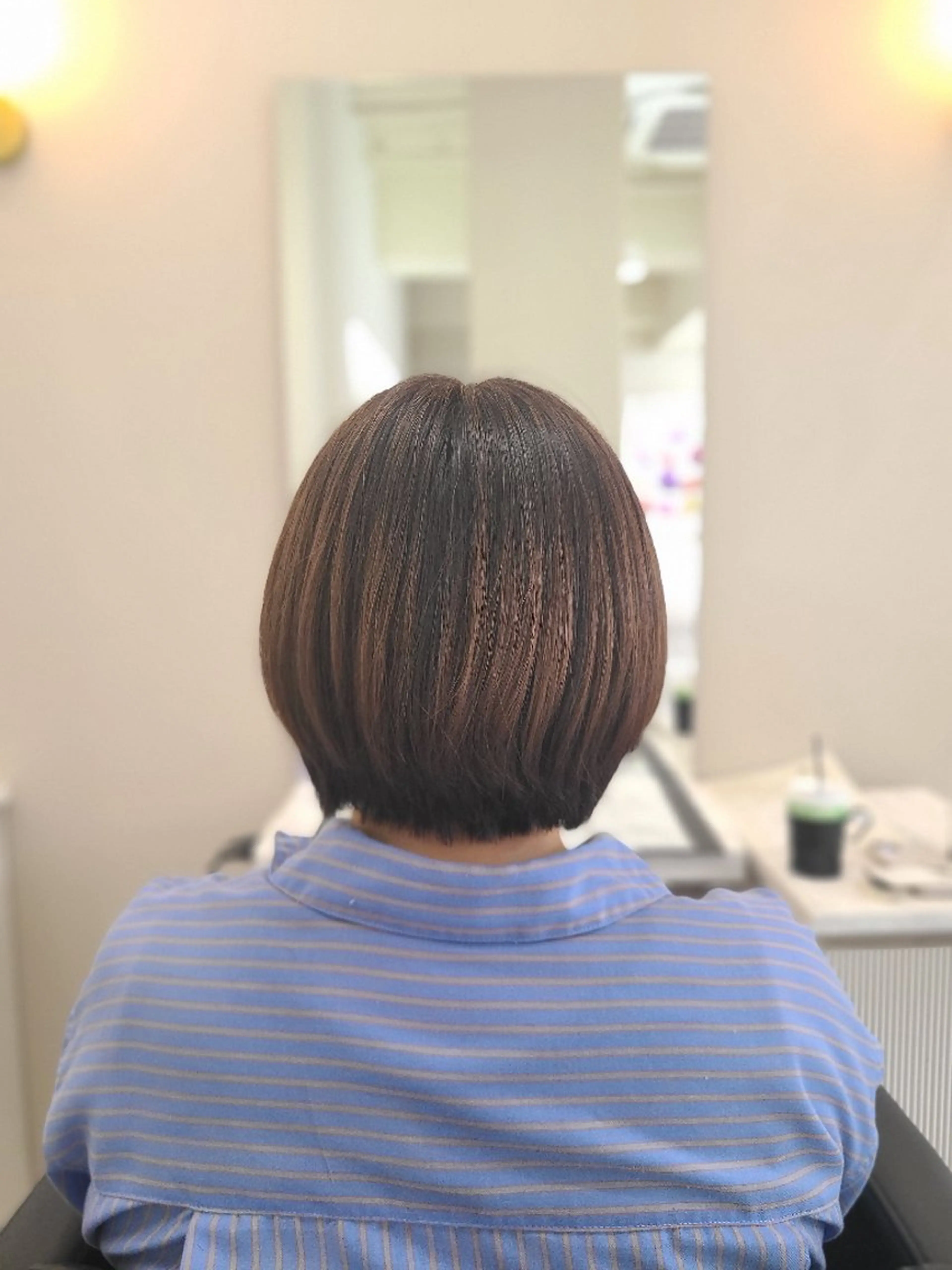 ショート ショートボブ ボブ ショートヘア カット 桐島 令奈のヘアスタイル
