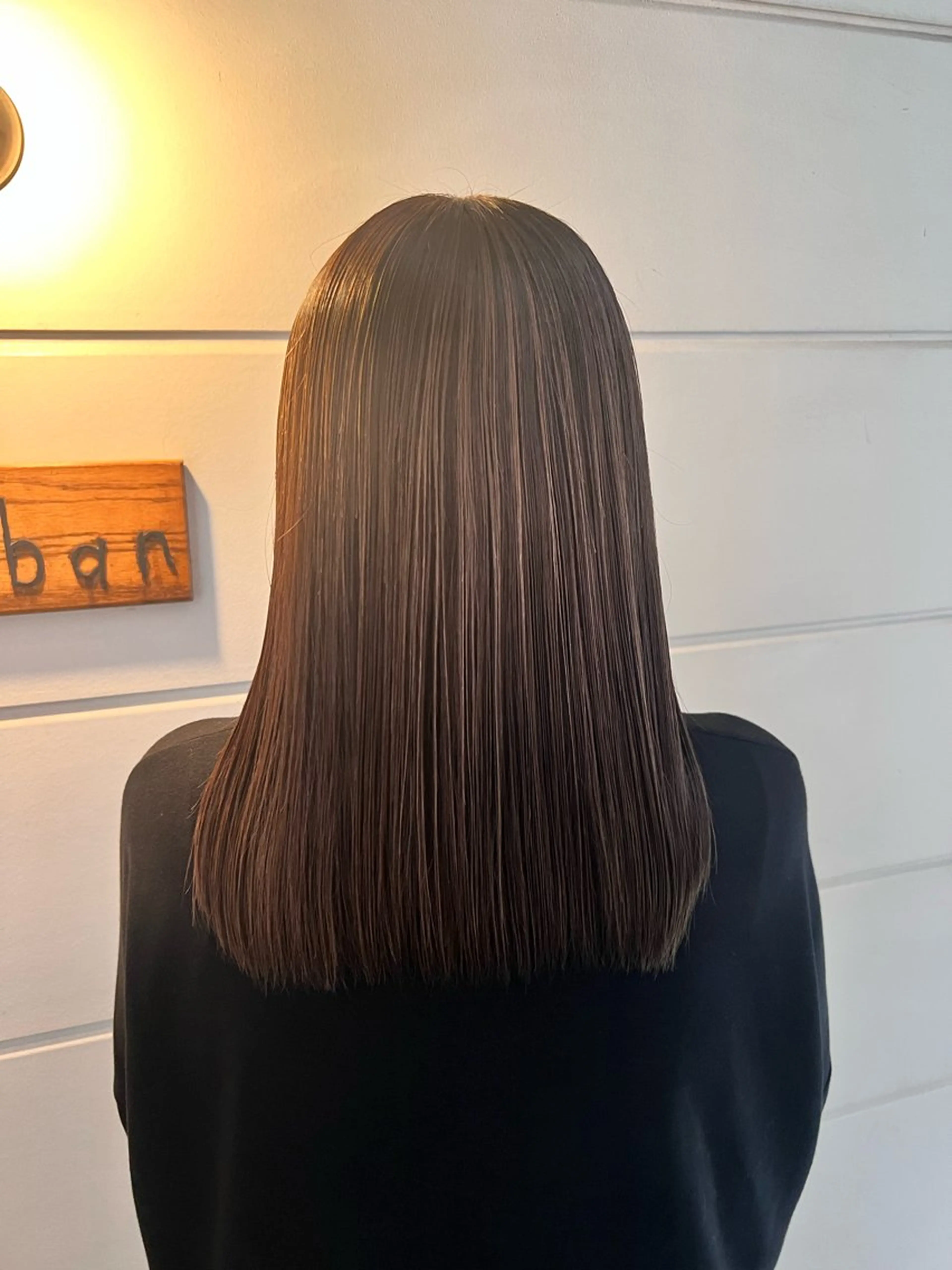 セミロング hair salon Ruban‎‪𓍯のヘアスタイル