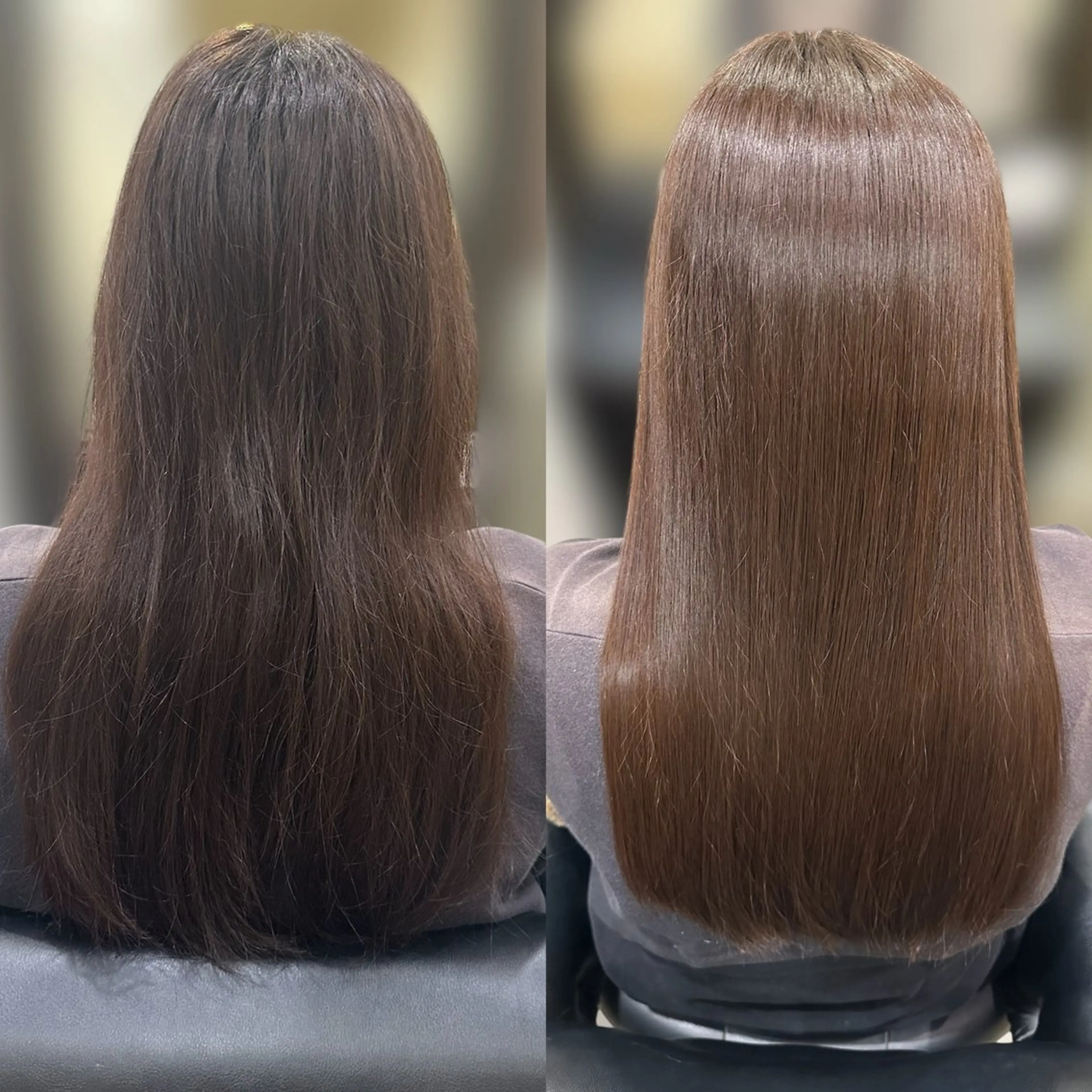 ロング 髪質改善 縮毛矯正 カット 縮毛矯正 トリートメント 中原 澪のヘアスタイル