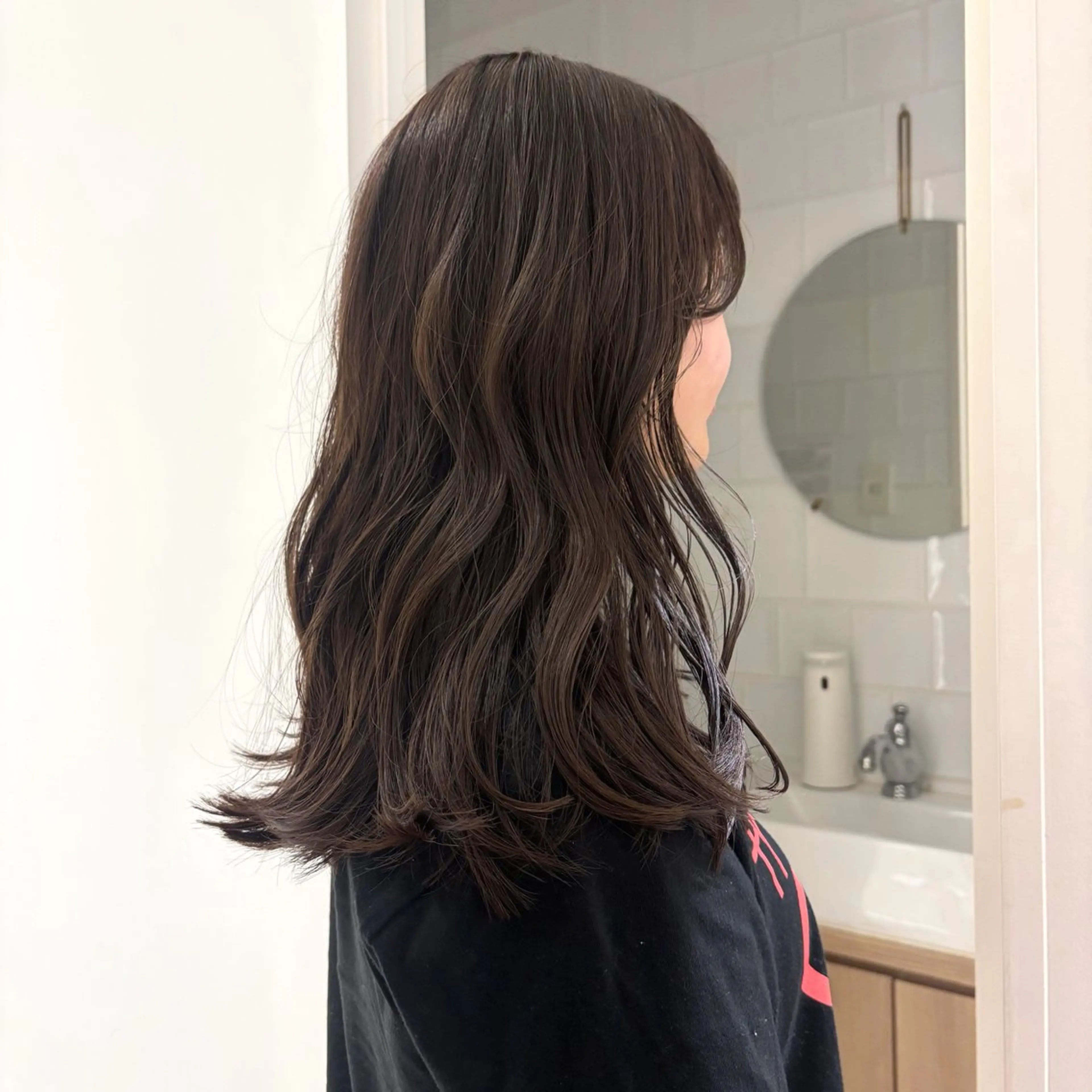 ロング ヘアカラー レイヤー/透明感 カラー/ホノカのヘアスタイル