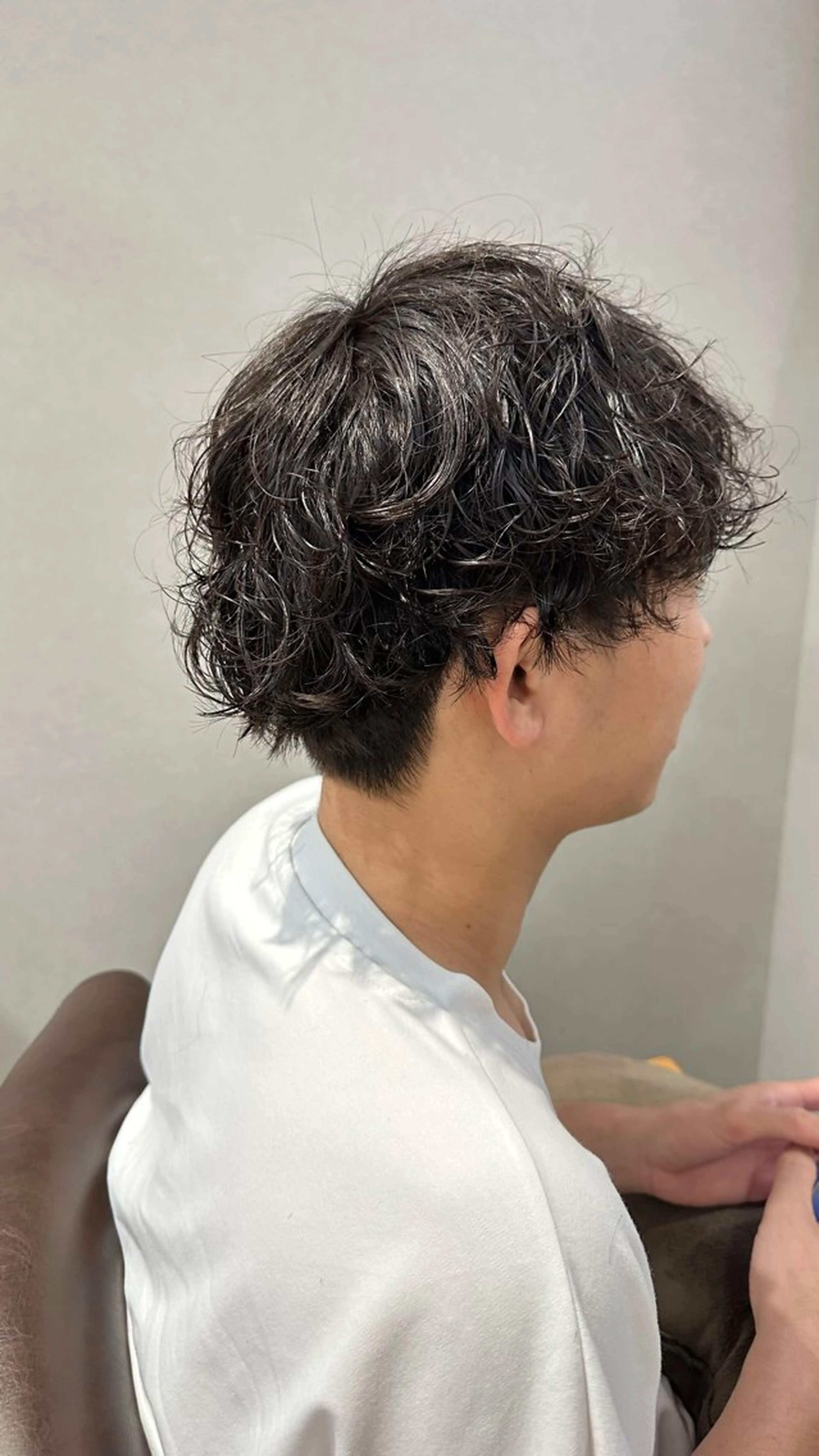 パーマ メンズ メンズパーマ 波巻きパーマ 髪質改善 アスナ /本日空きあり◎のヘアスタイル