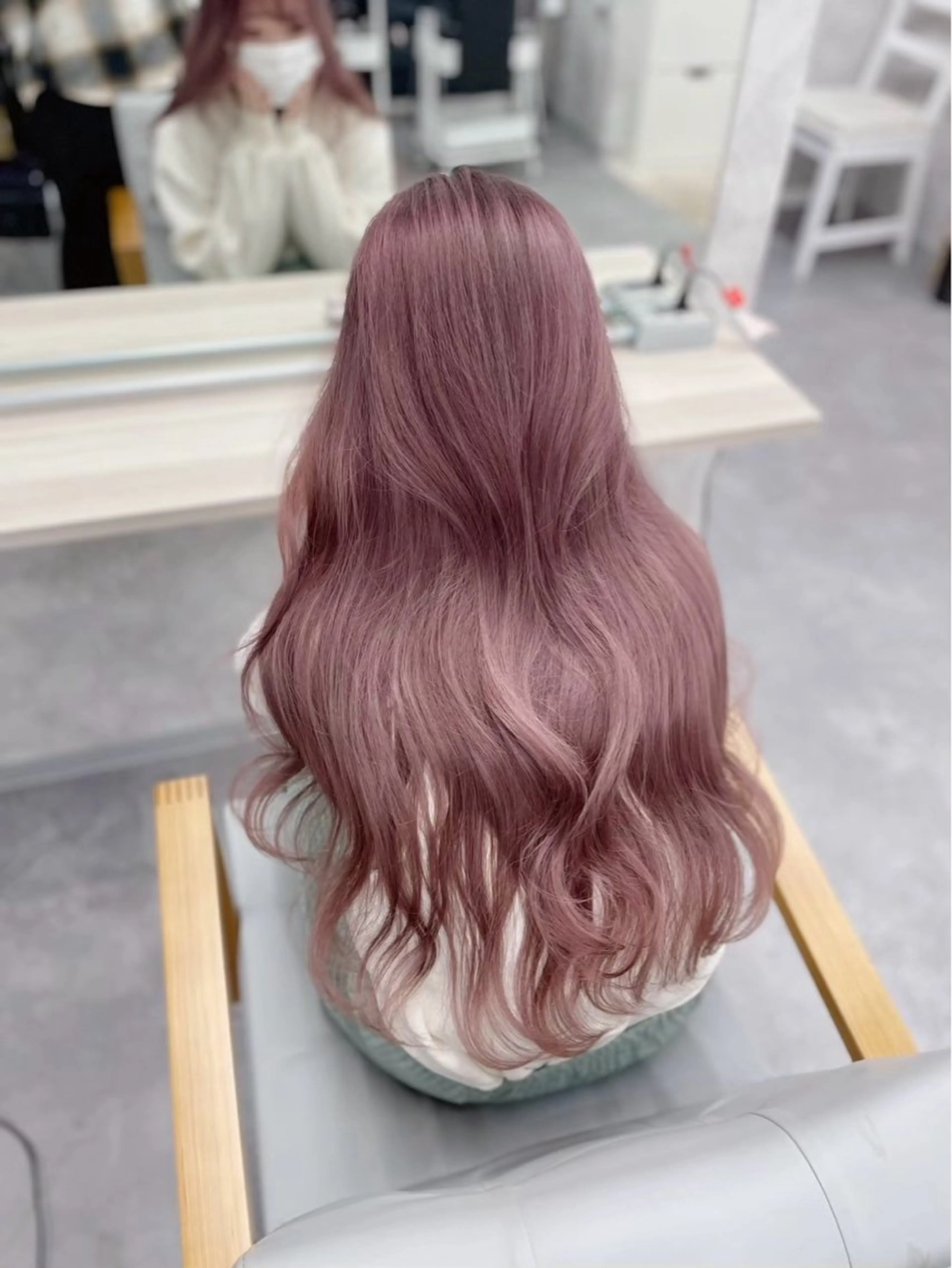 ロング おばた ちひろのヘアスタイル