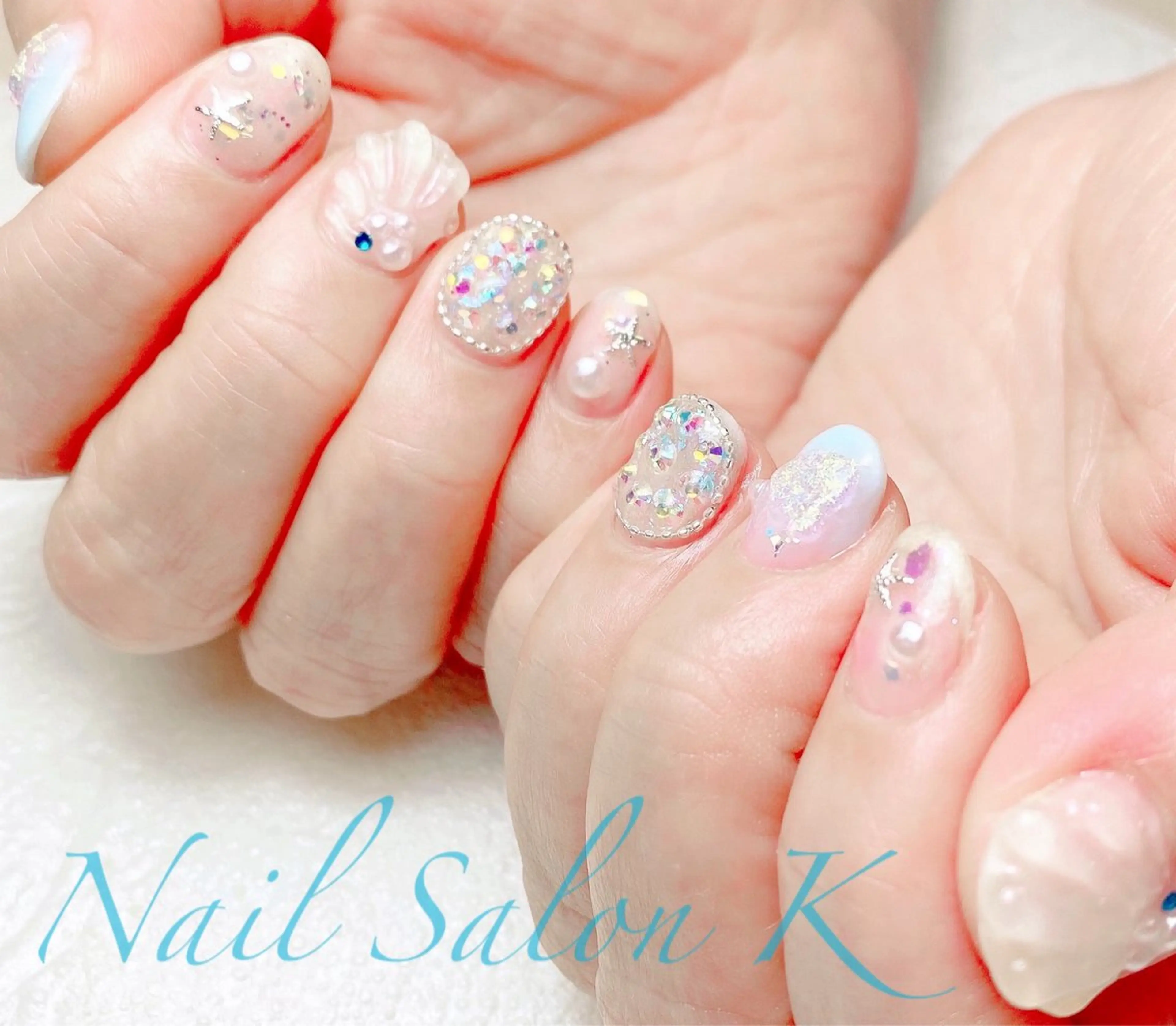 ネイル ハンドネイル Nail Salon K 🧸美爪育成のネイルデザイン