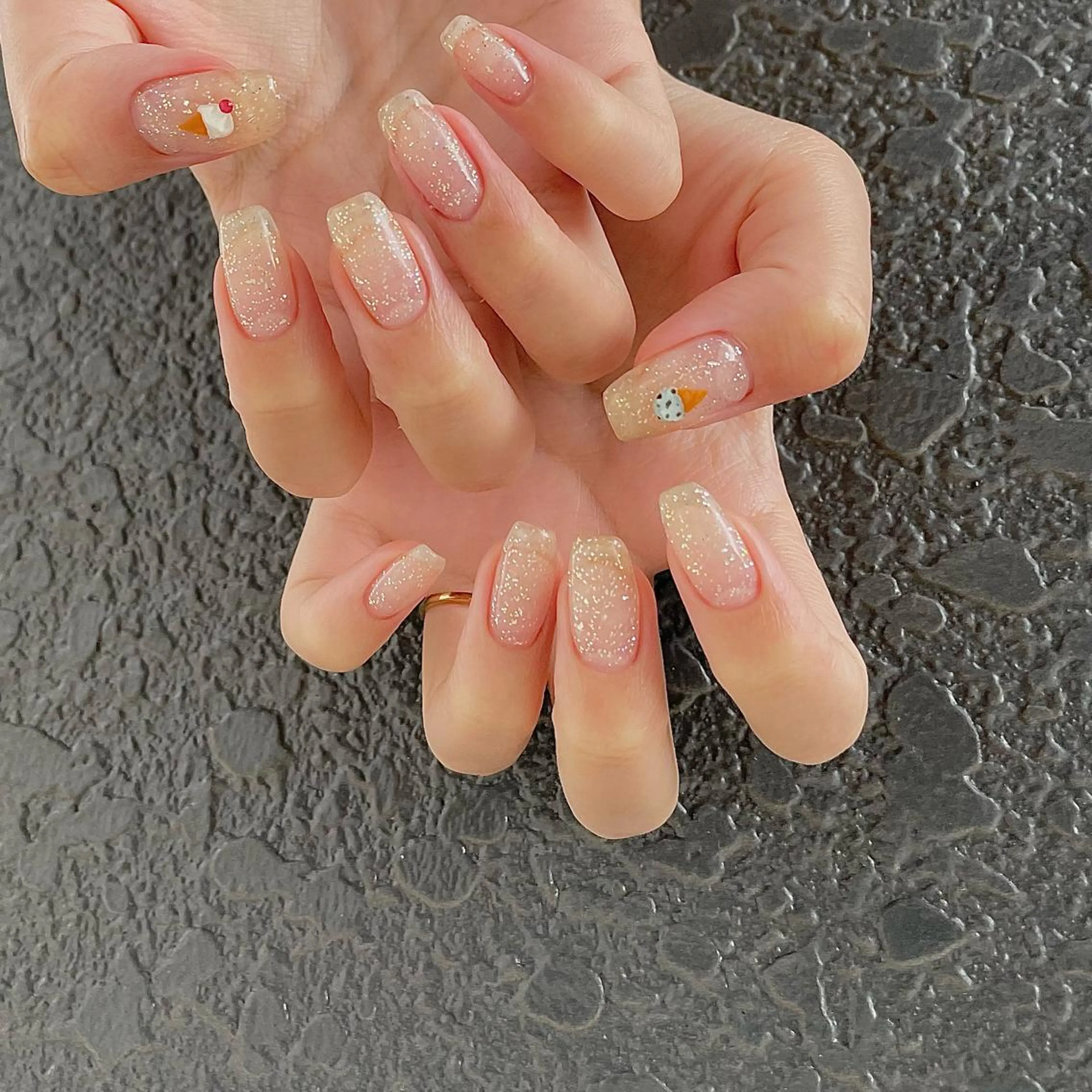 ネイル ワンカラーネイル ハンドネイル Nailsalon BLOOM🌷 山崎のネイルデザイン