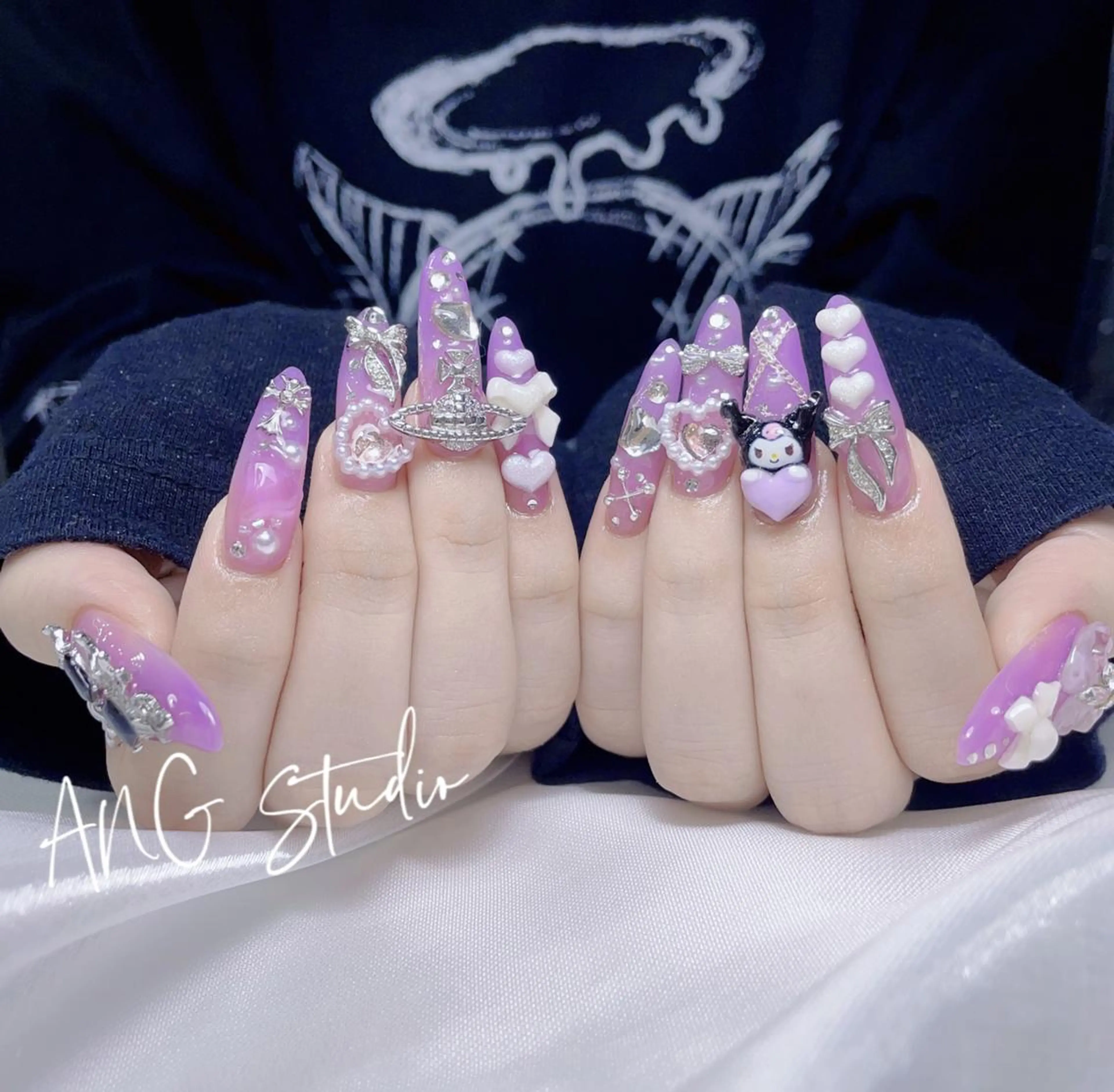 ネイル ANG アクリル スカルプ専門🌸のネイルデザイン