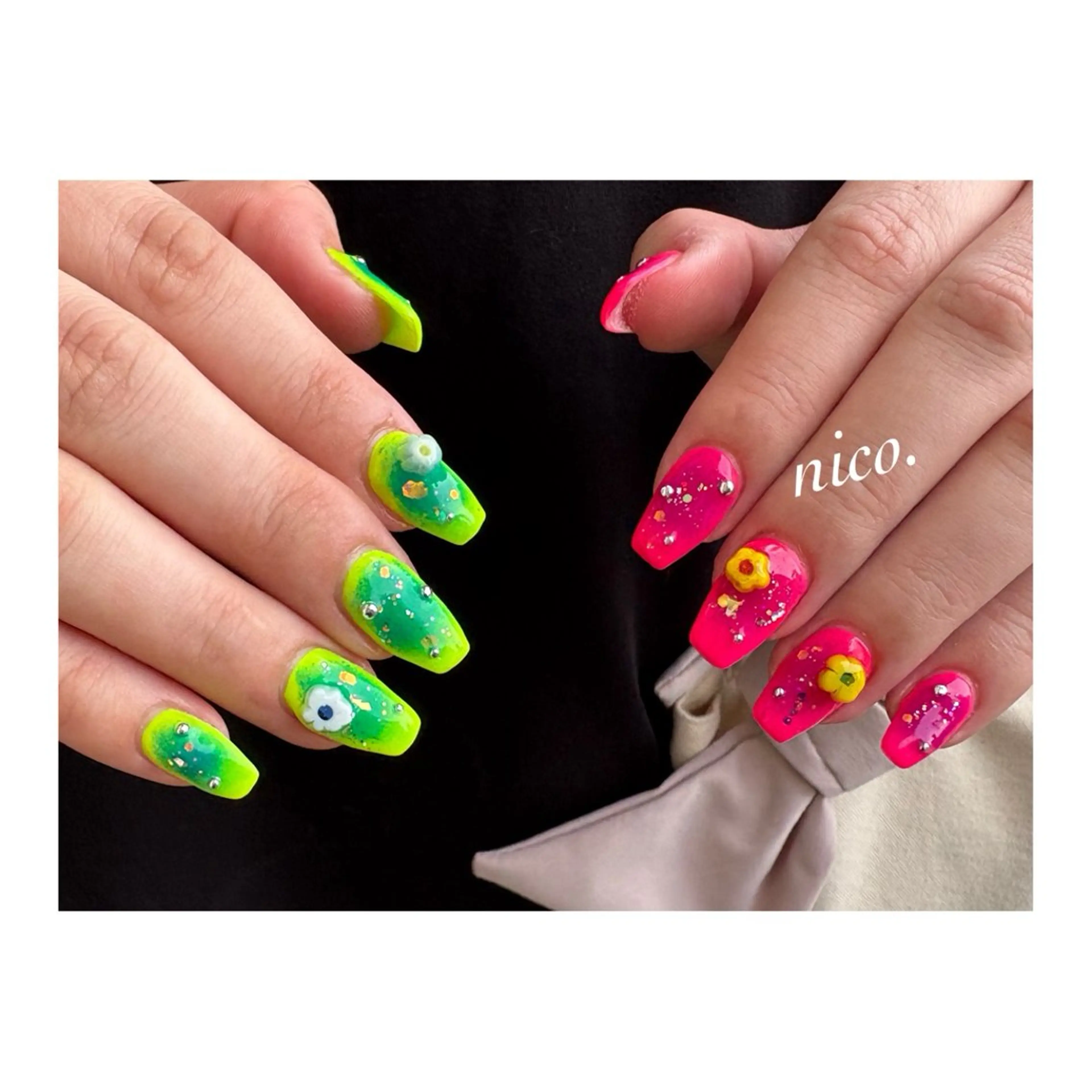 ネイル ハンドネイル フットネイル nailsalon nico.のネイルデザイン