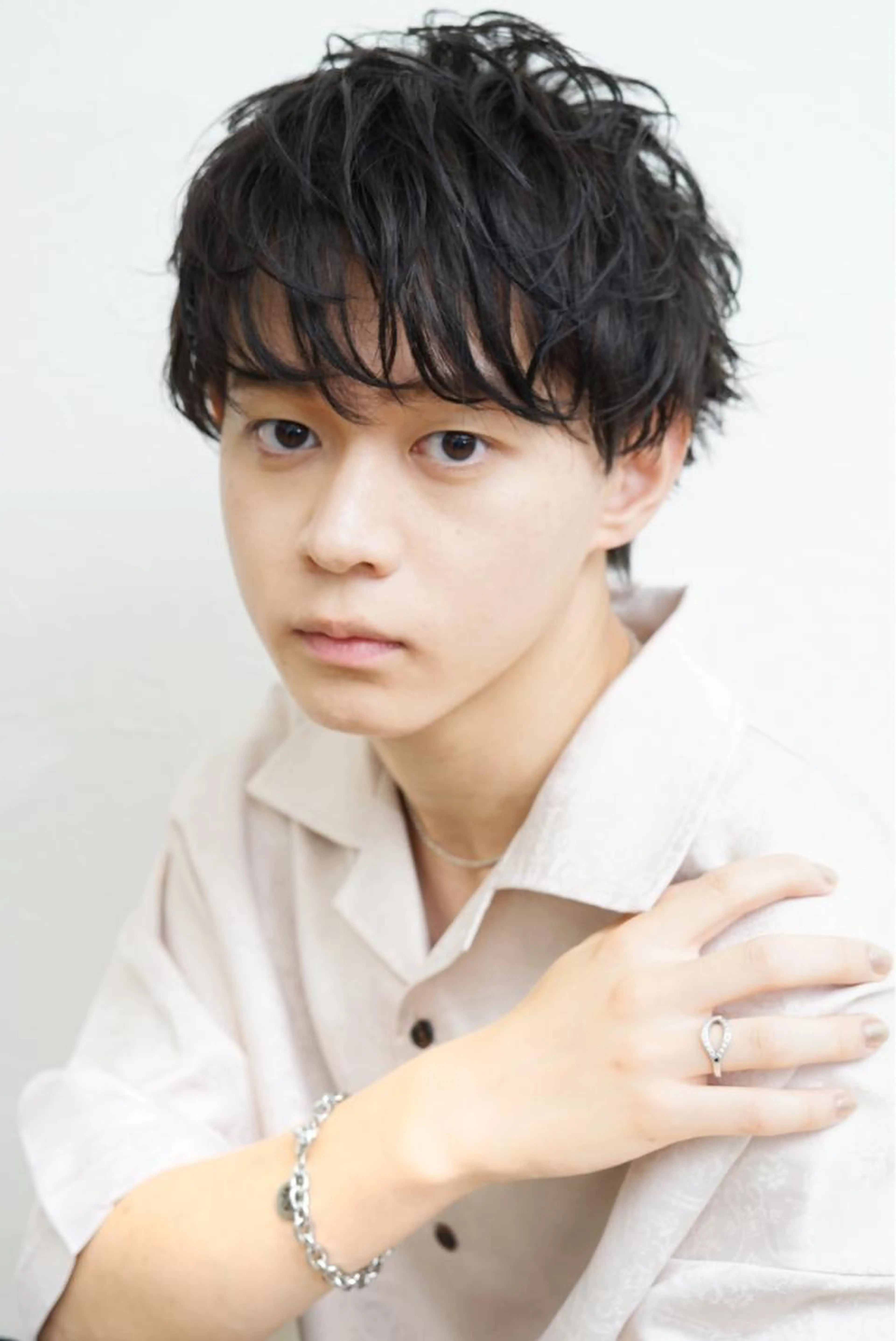 メンズカット✂︎ イルミナカラー🩵の写真