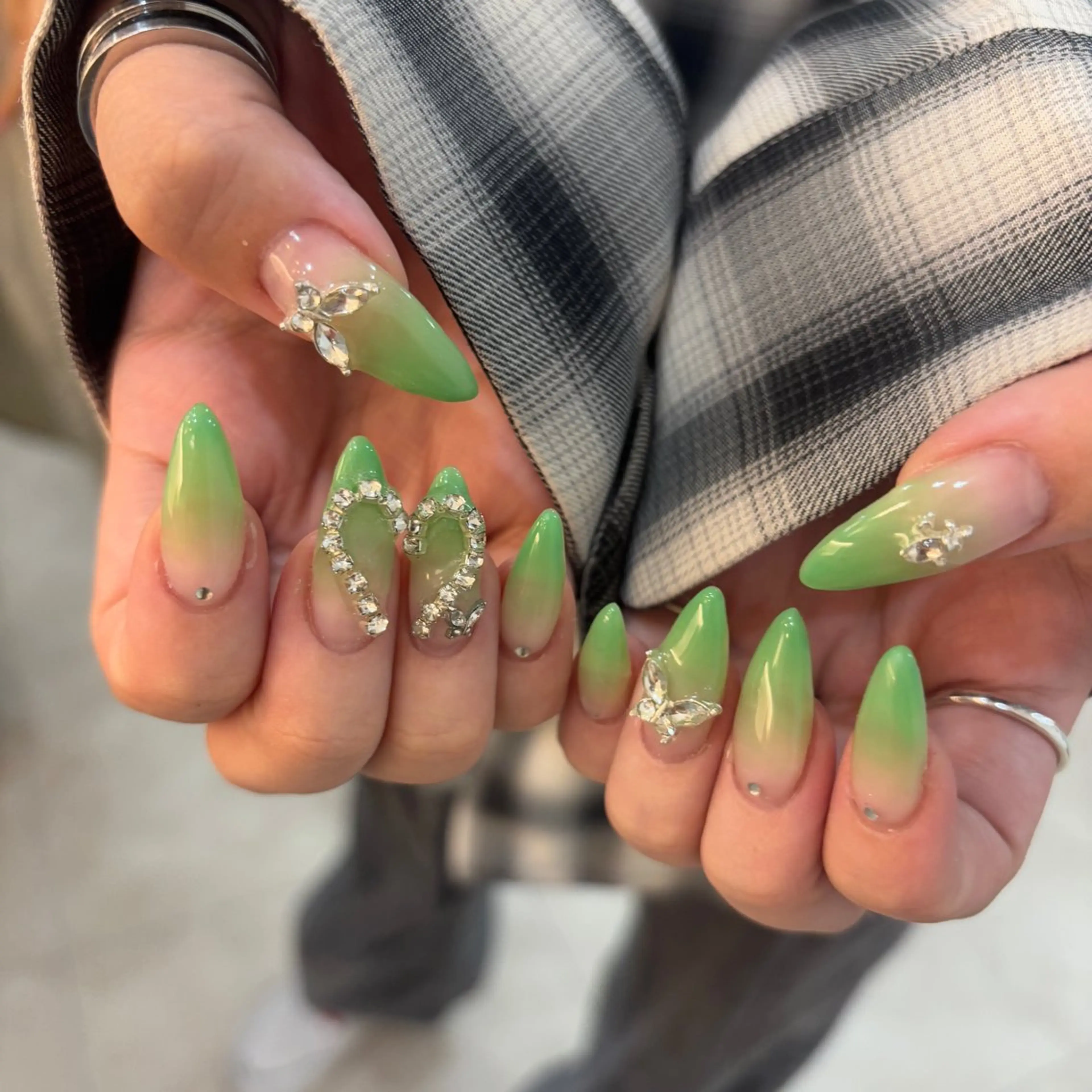 ネイル ハンドネイル フットネイル ゆびノさき茨木店 ニュアンス/アートのネイルデザイン