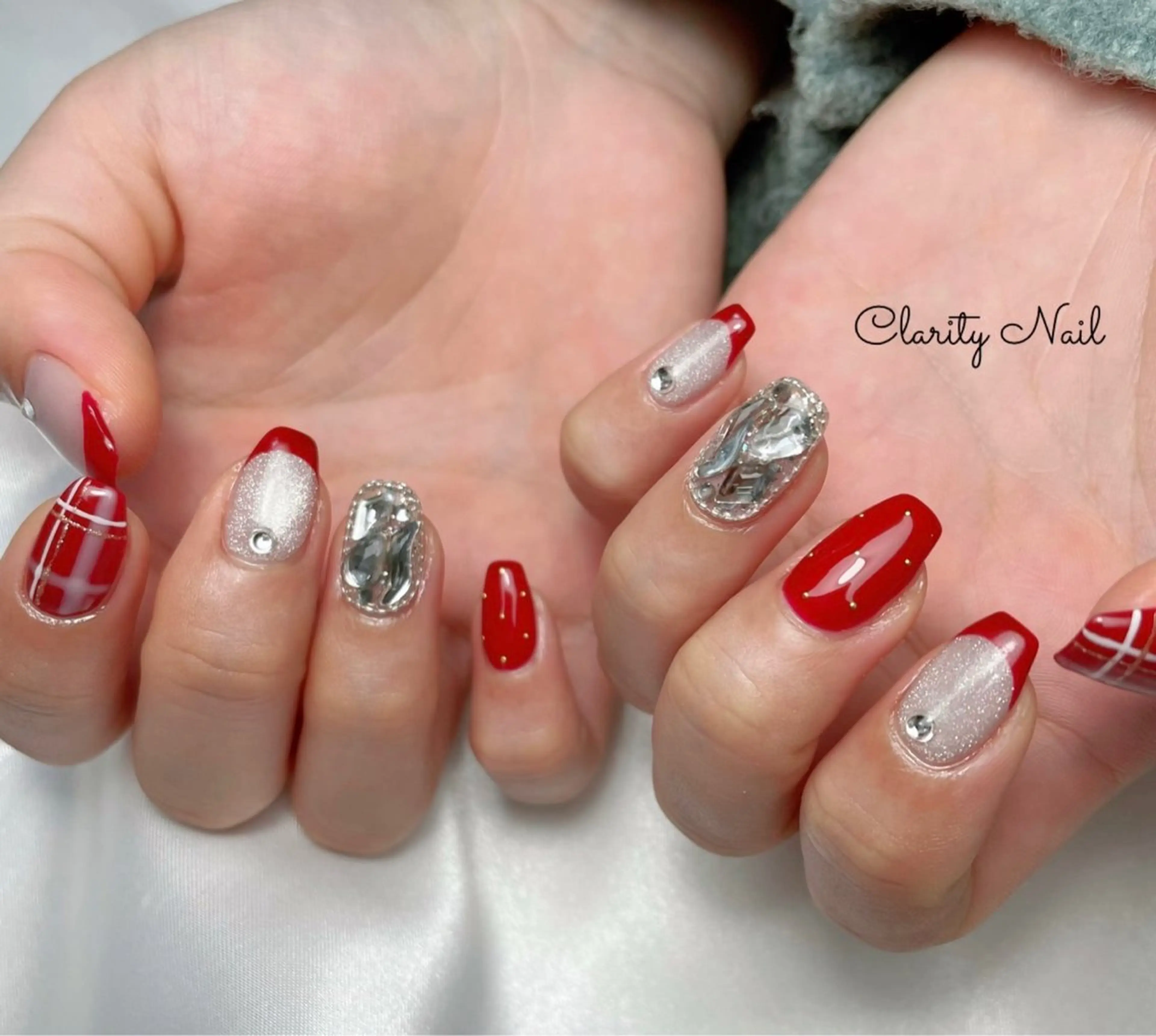 ネイル アートネイル 持ち込み ハンドネイル Clarity Nailのネイルデザイン