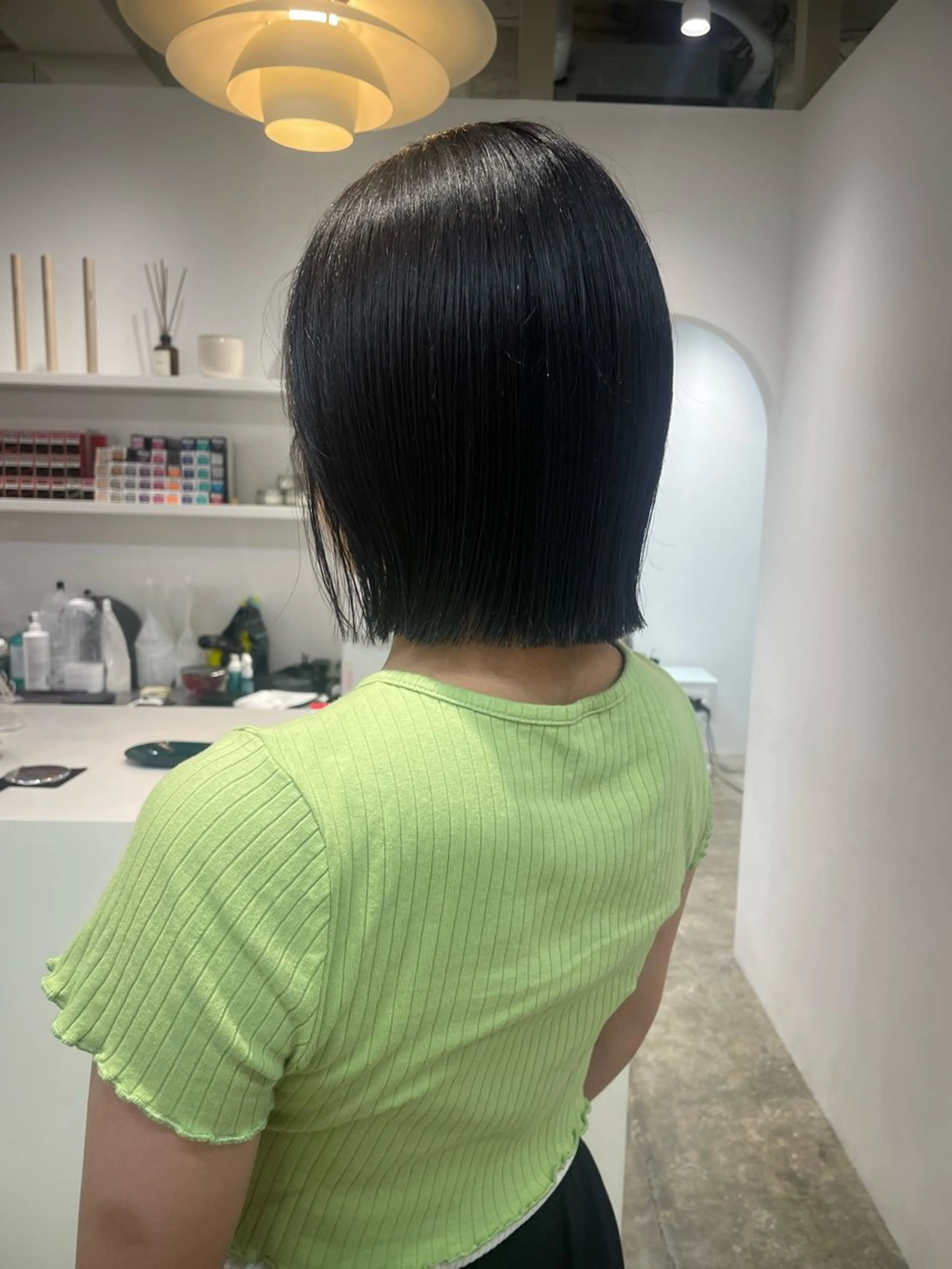 ショート ボブ カット 𝘚𝘶𝘻𝘶 𓂃𓈒𓏸のヘアスタイル