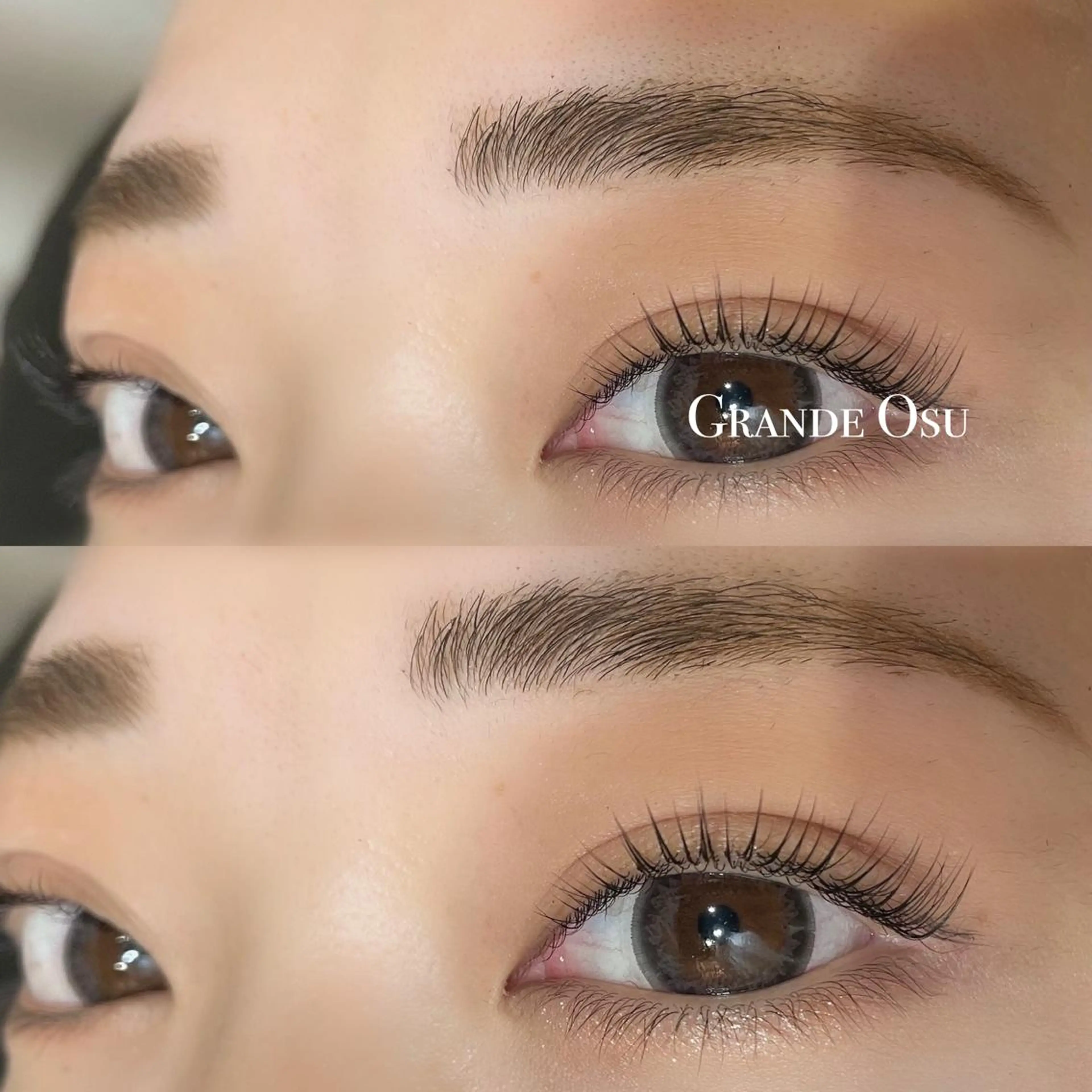 マツエク・マツパ パリジェンヌラッシュリフト マツパ GRANDE OSU 藤原/eye店長のマツエク・マツパデザイン