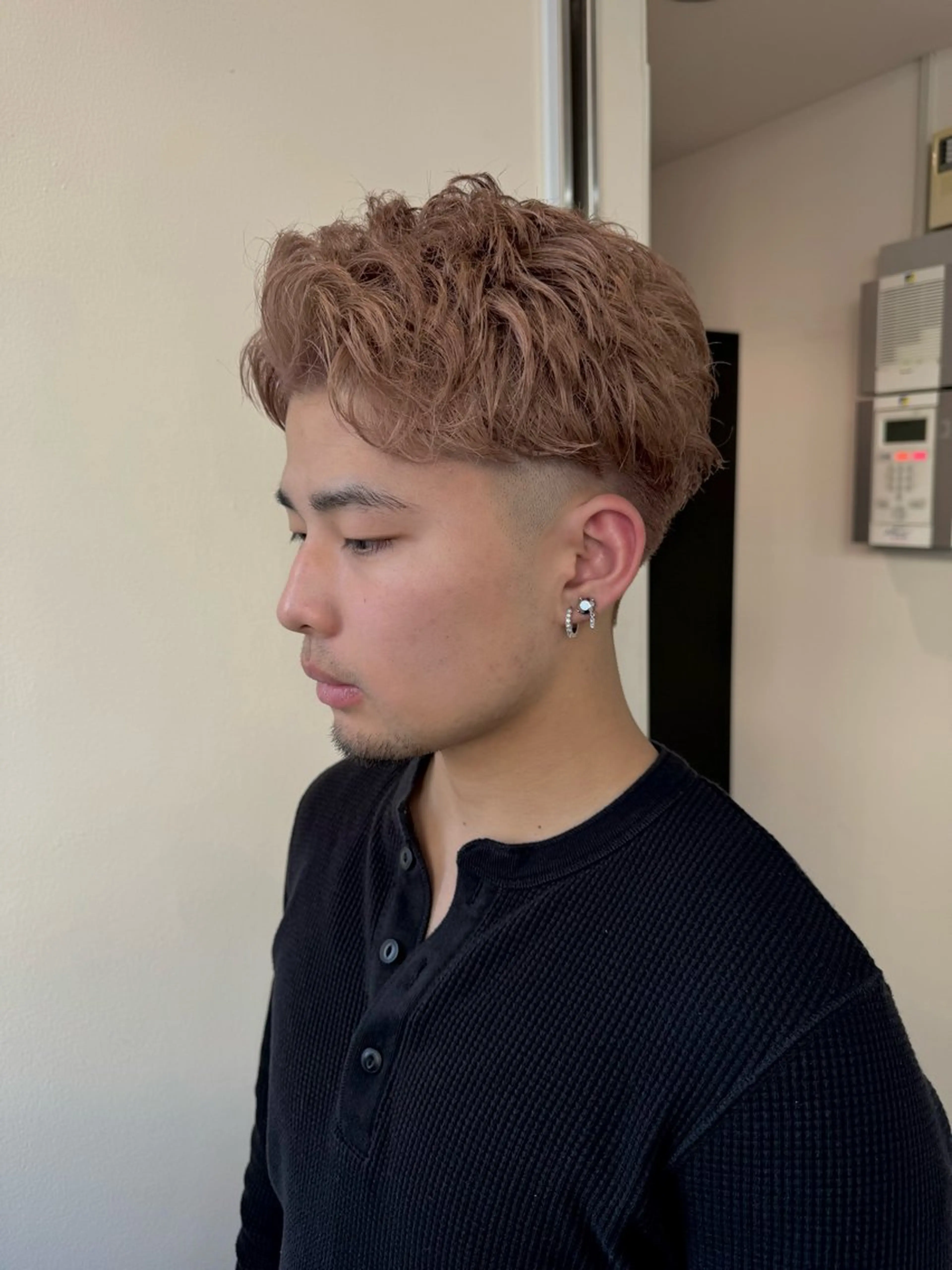 カラー メンズ 米元 春奈のヘアスタイル