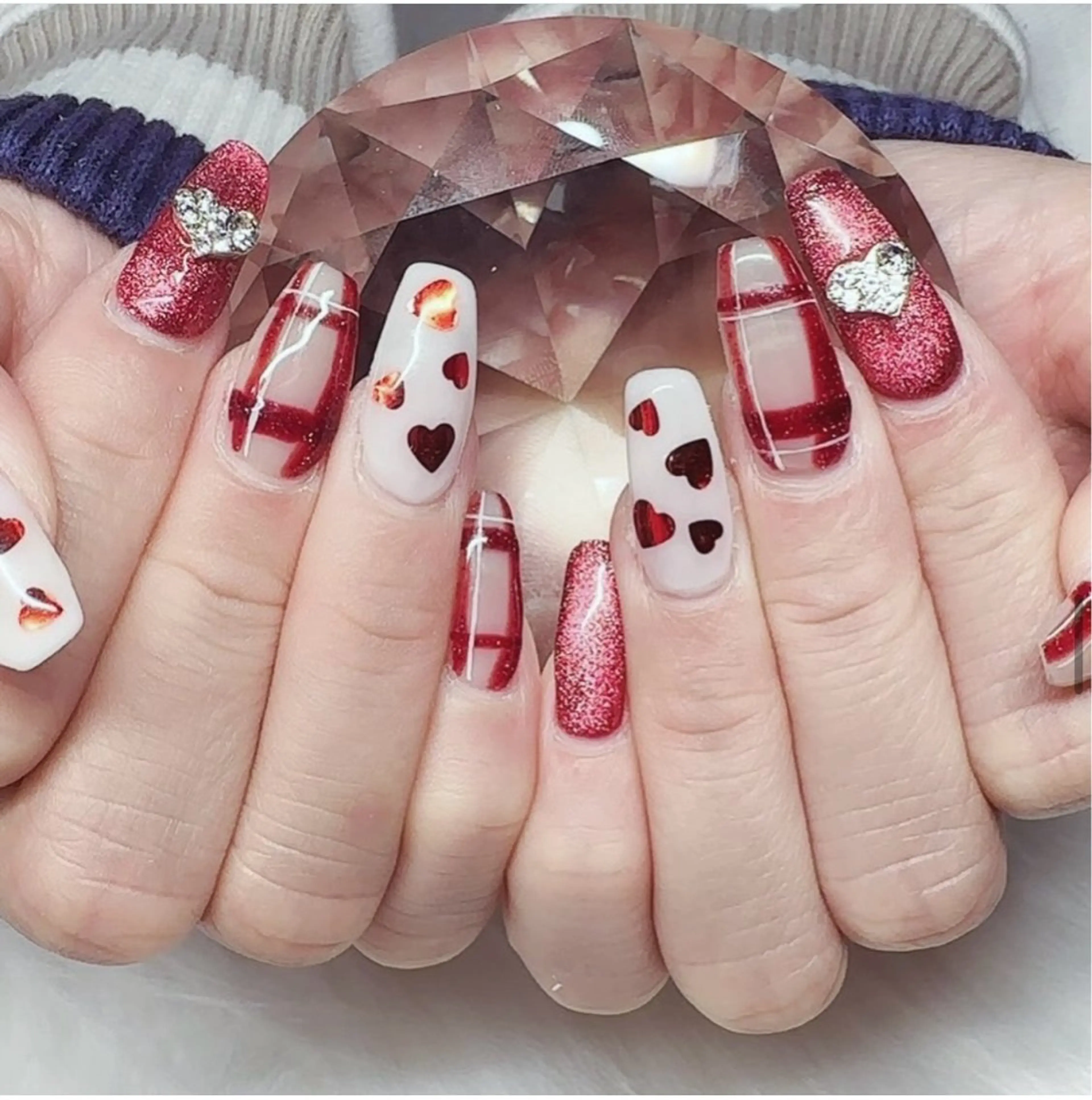 ネイル ハンドネイル 山科駅徒歩3分❣️ 代表　紗恵子のネイルデザイン