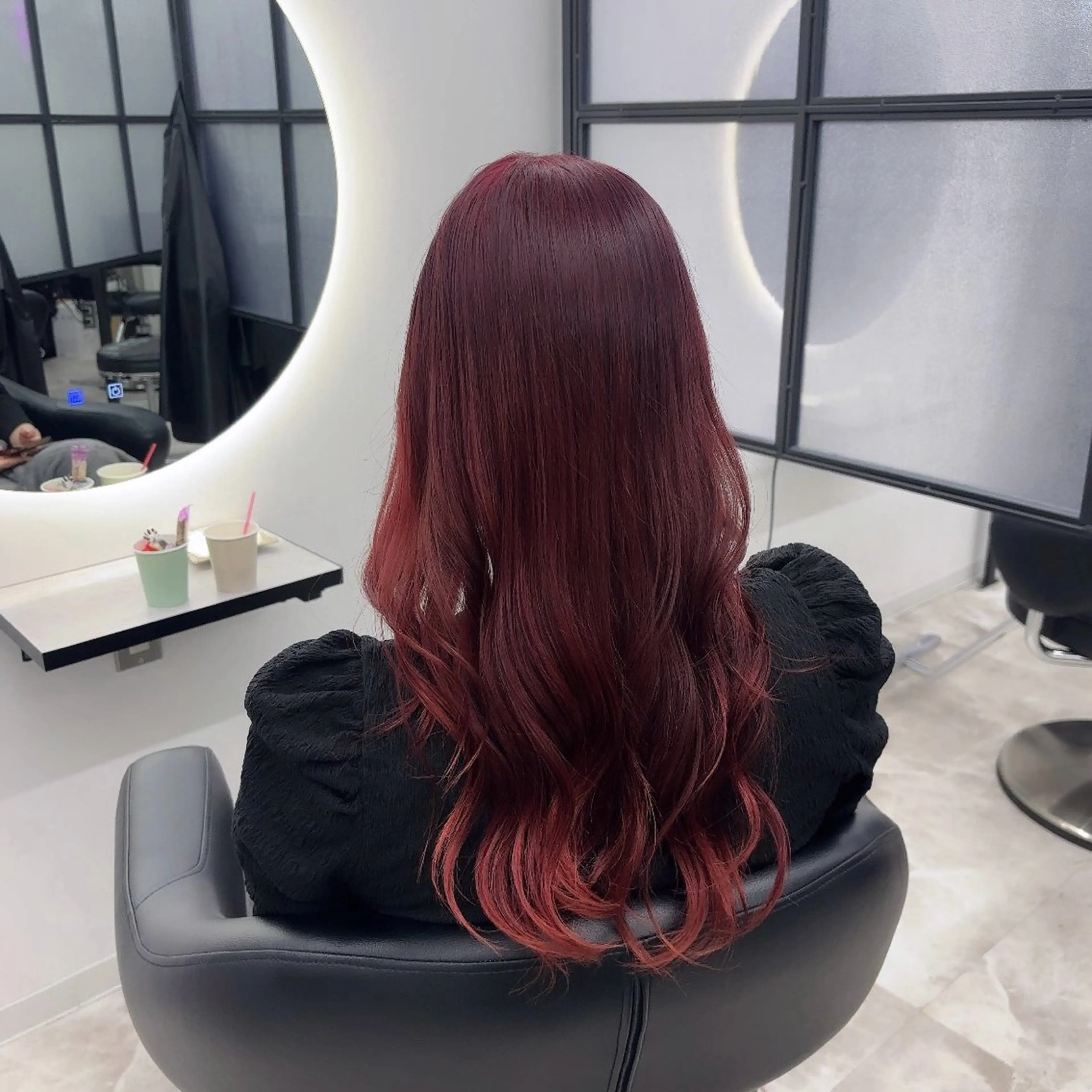ロング カラー ヘアカラー Ren. 🦋デザインカラーのヘアスタイル