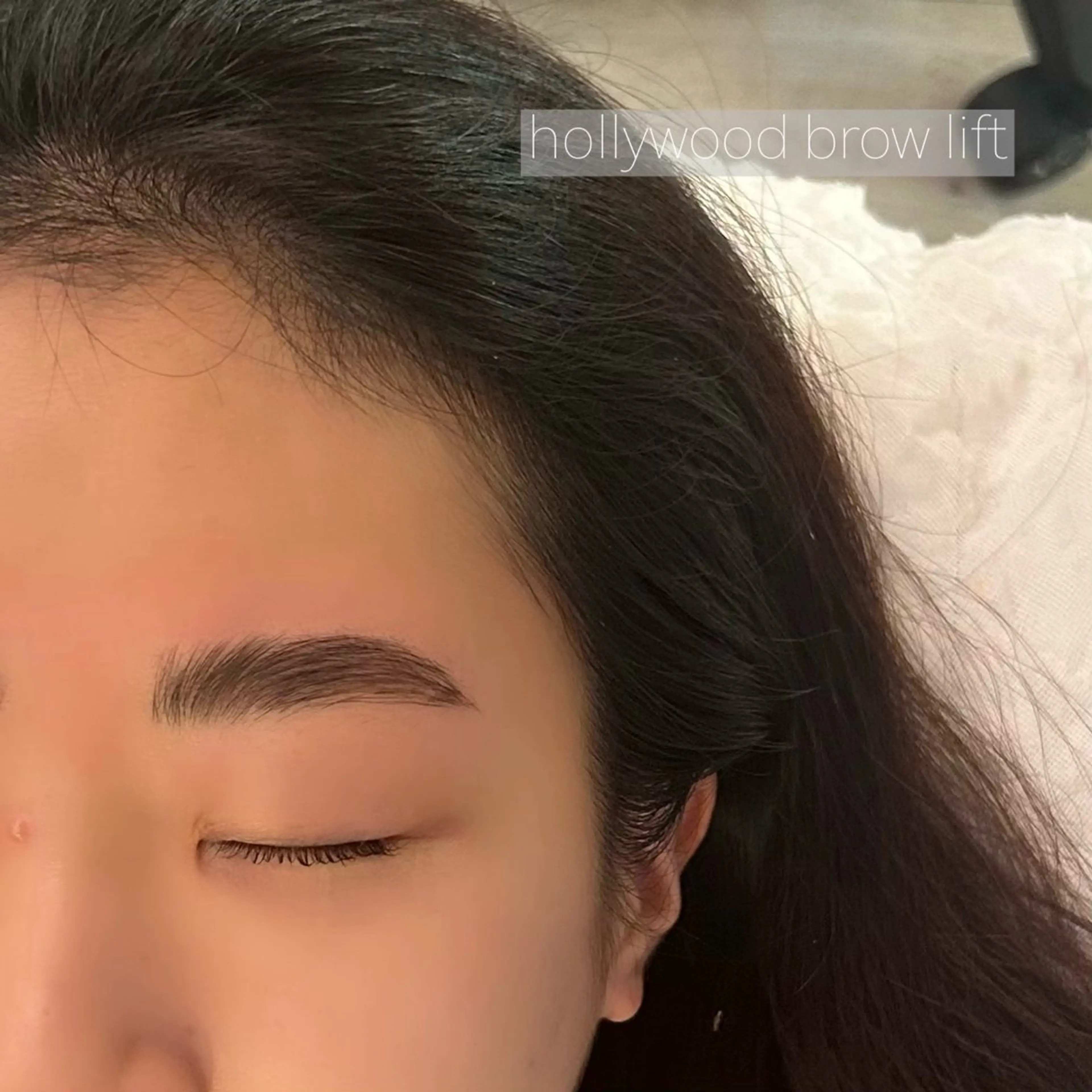 アイブロウ ハリウッドブロウリフト 吉祥寺kasumi 🌛eye/browのマツエク・マツパデザイン