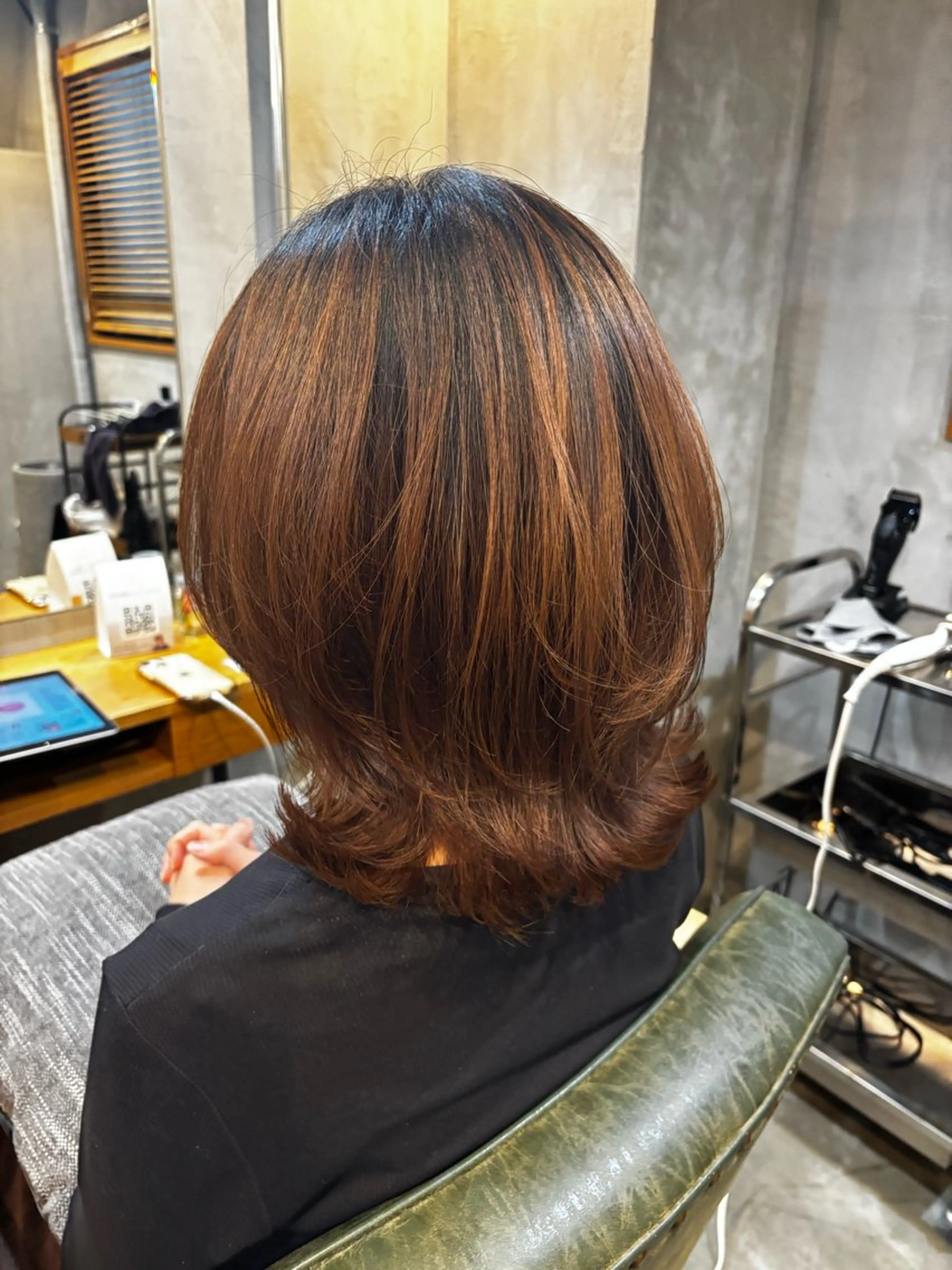 ミディアム • ユリナのヘアスタイル