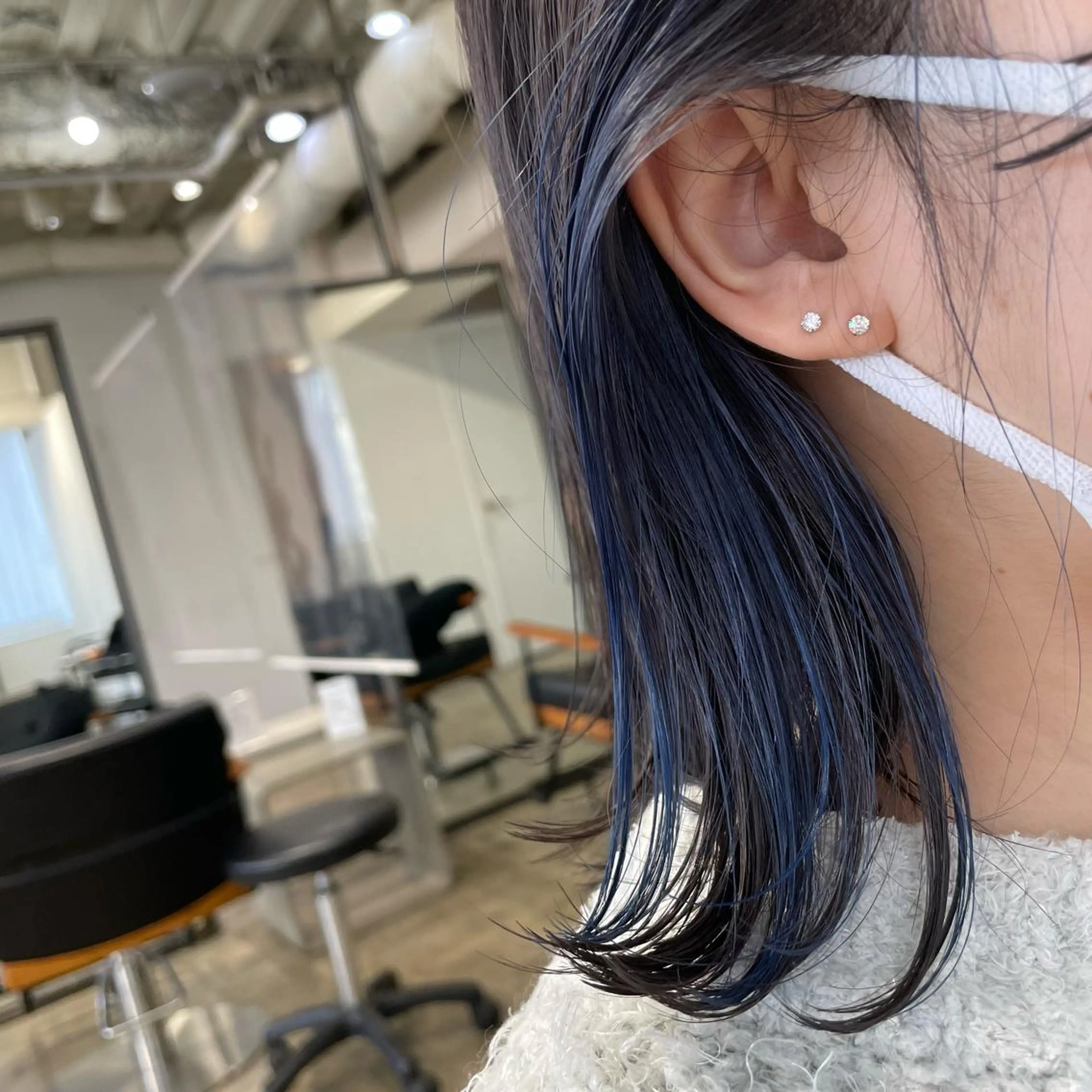 ミディアム カット ヘアカラー パーマ 縮毛矯正 トリートメント 💫カットはなんでも 得意です✂️のヘアスタイル