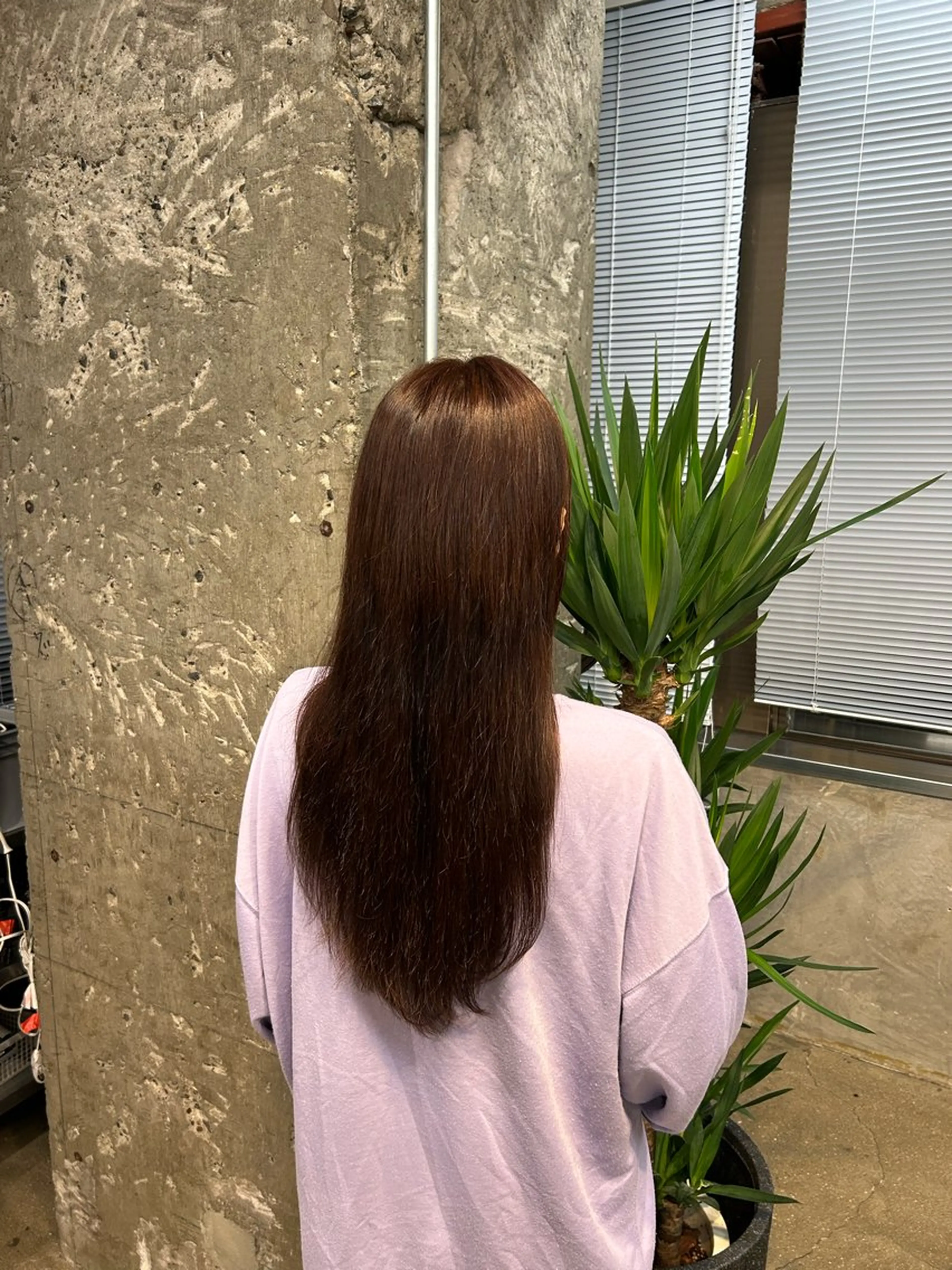 ロング サワムラ ソナタのヘアスタイル