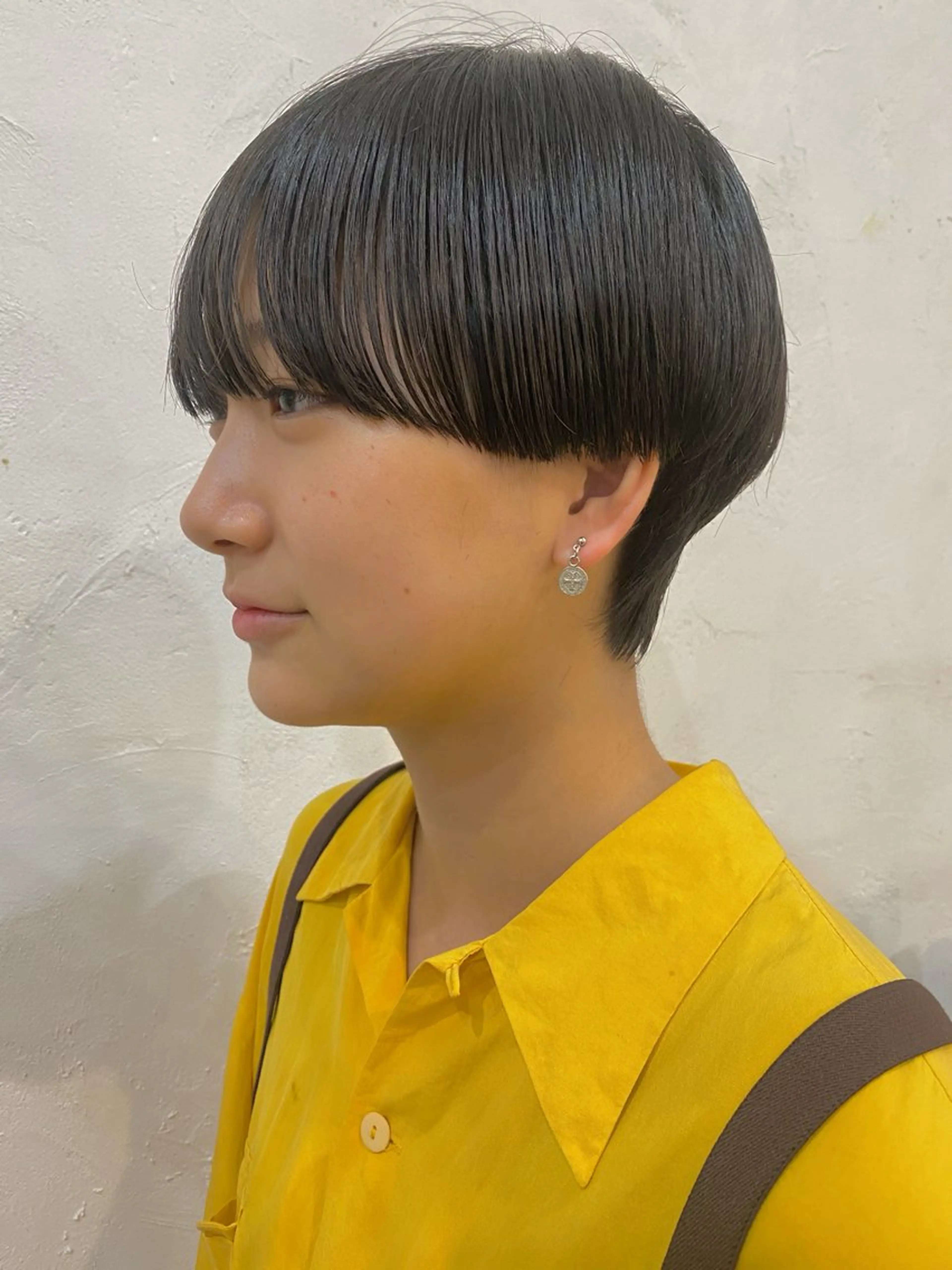 ショート 透明感カラー🍃 レイヤースタイル✨葵のヘアスタイル