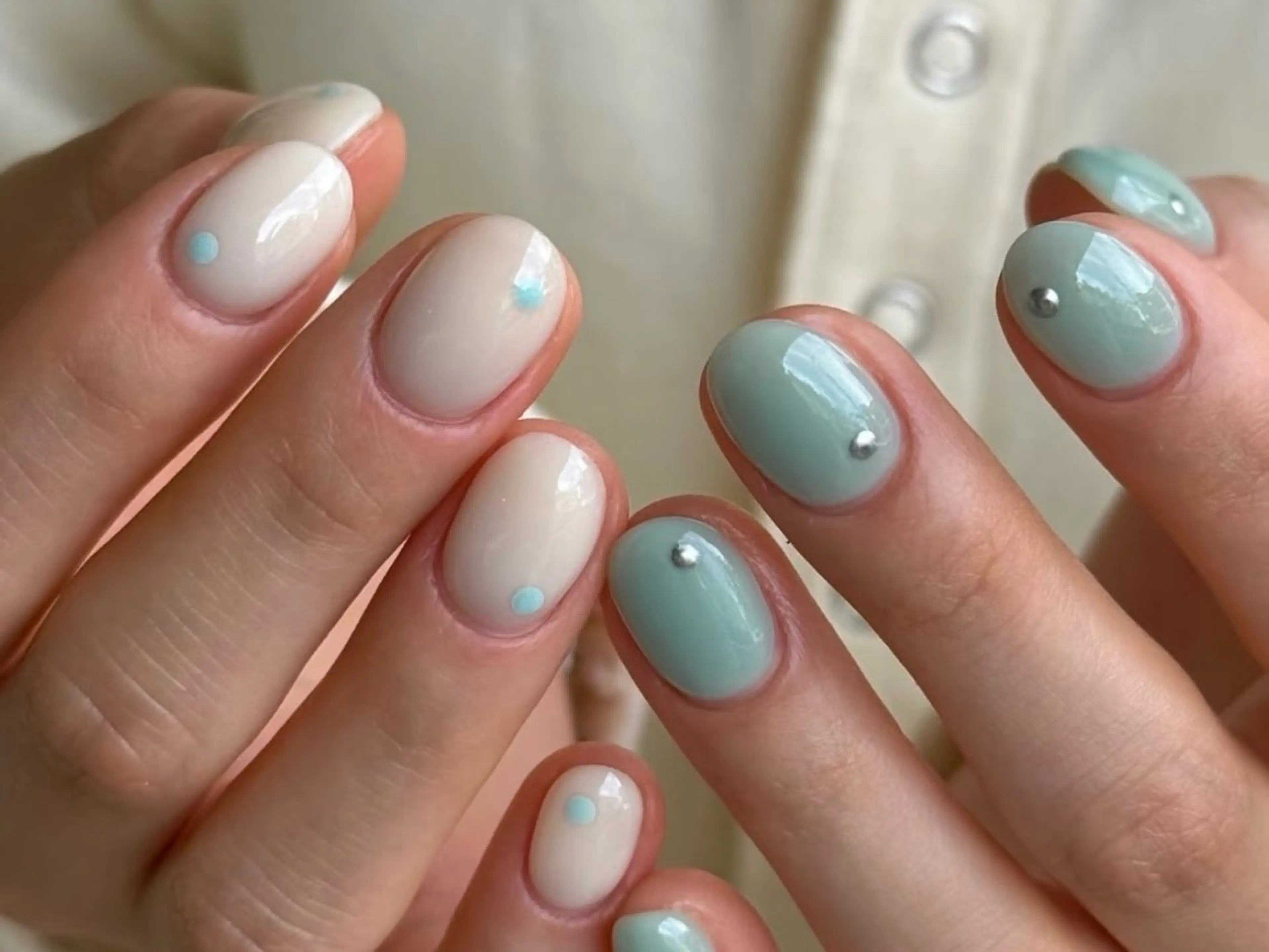 ミディアム ハンドネイル Atelier nail salonのネイルデザイン