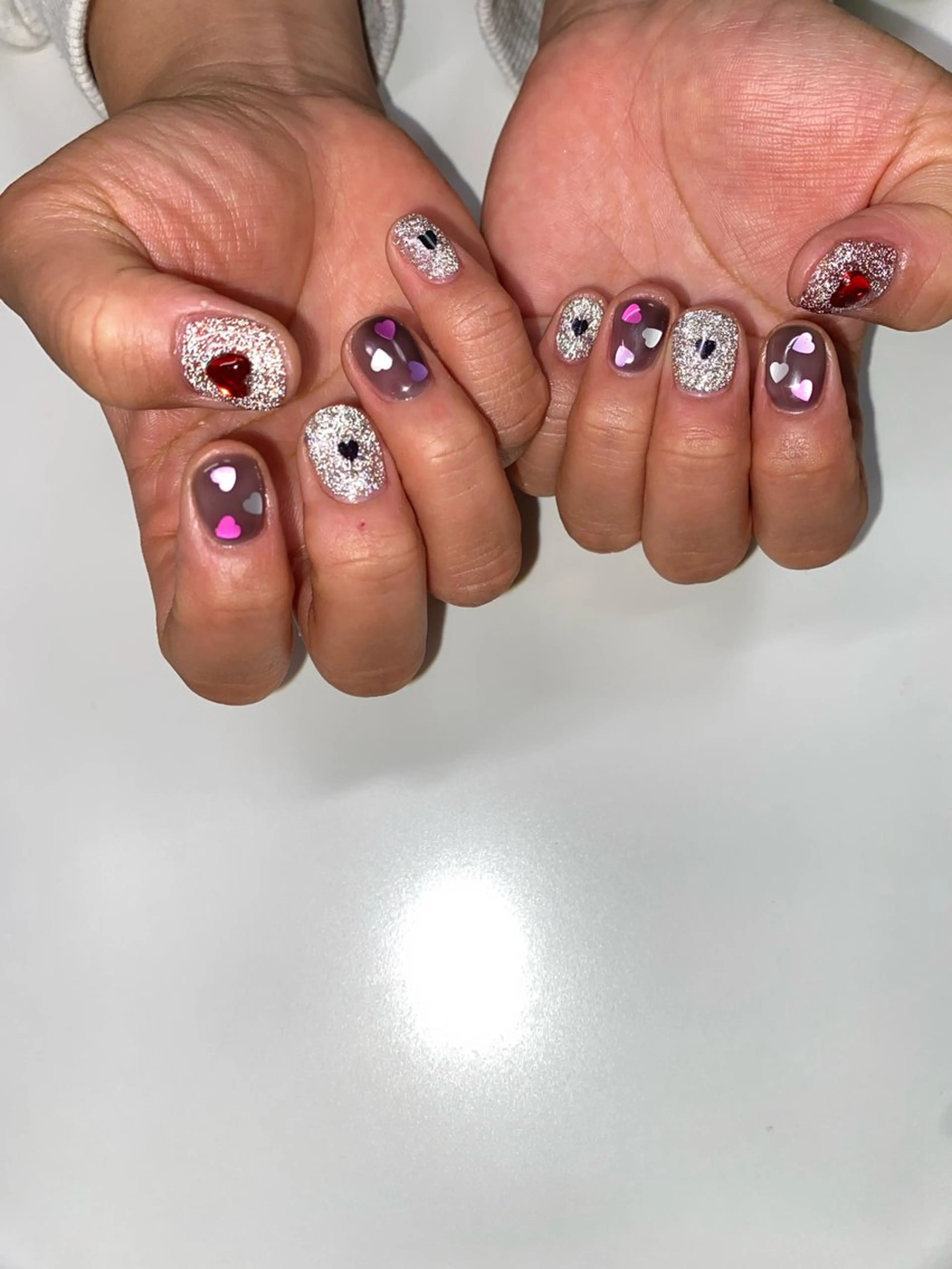 ネイル フラッシュネイル kokori nailのネイルデザイン