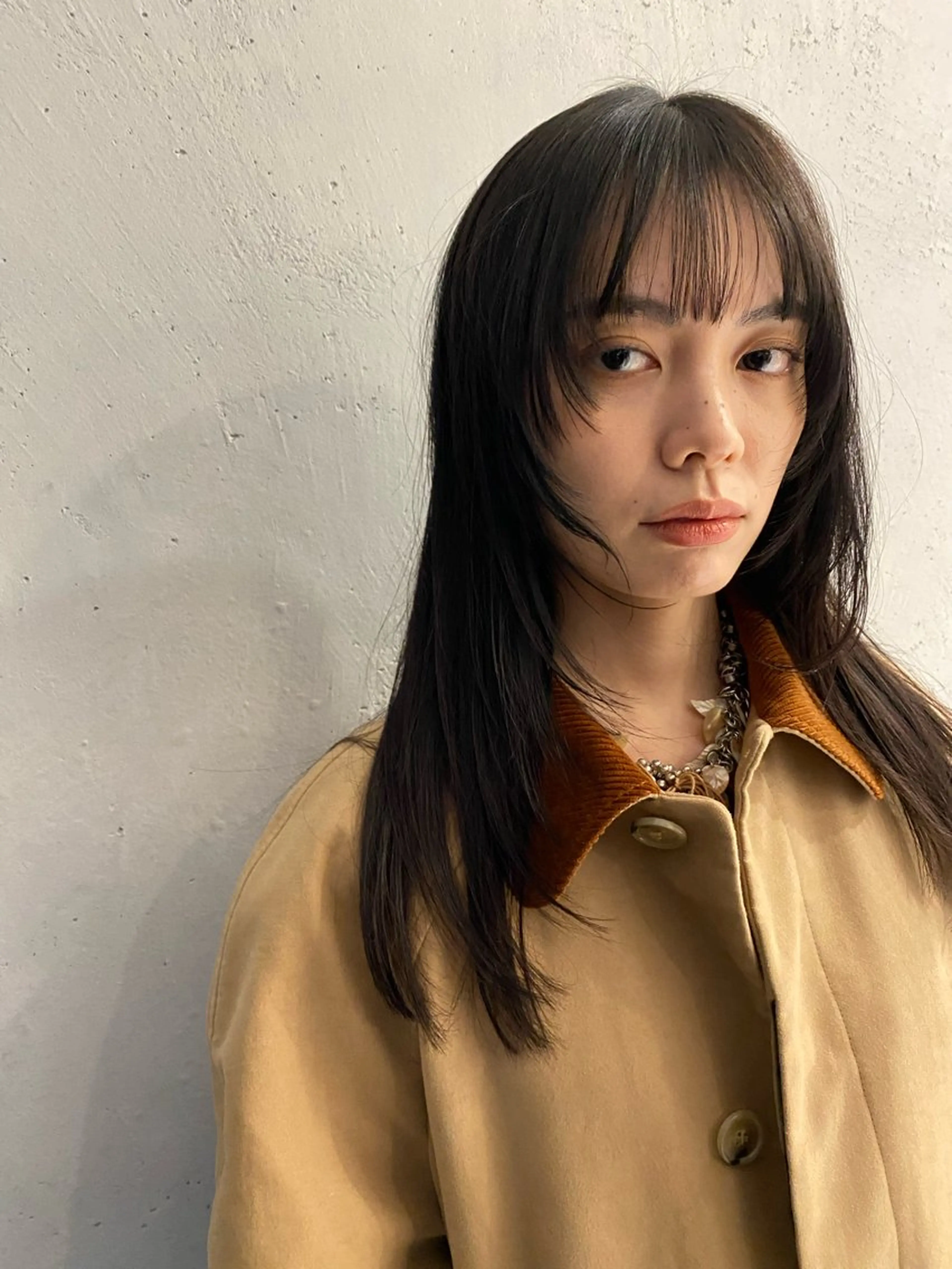 セミロング カット トリートメント 吉武 茂暉のヘアスタイル