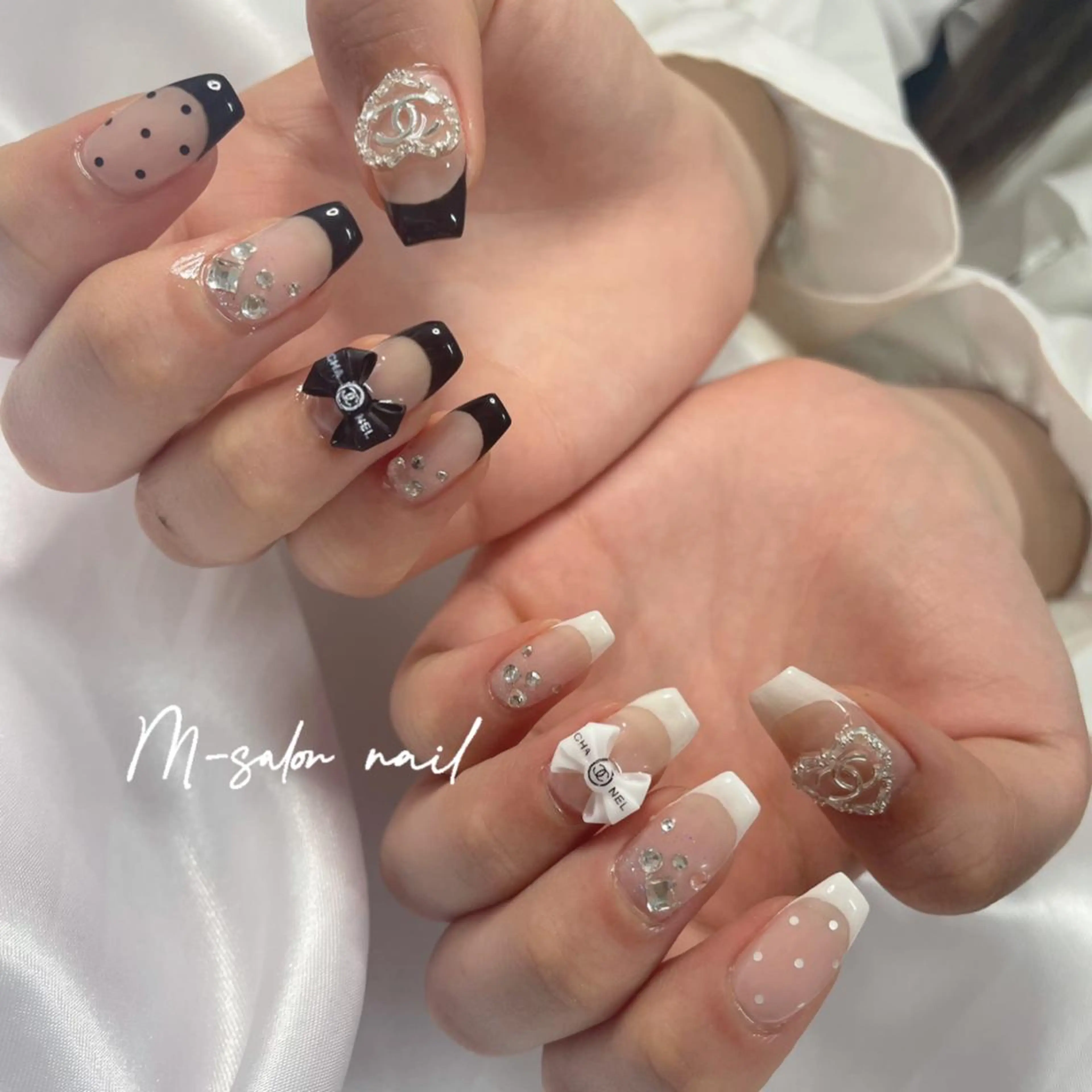 ネイル ハンドネイル 韓国/網紅/パーツ M-salonのネイルデザイン