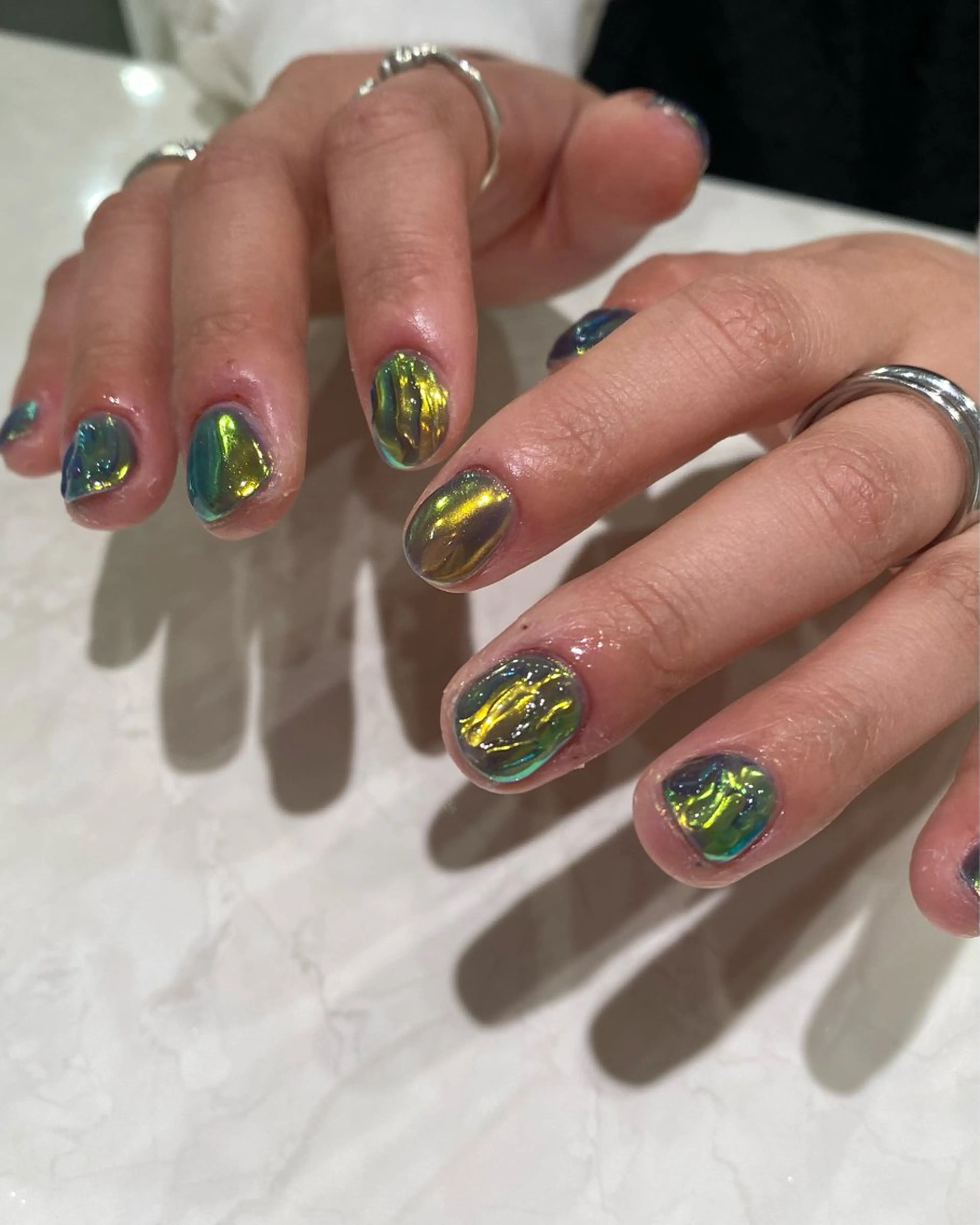 ネイル 黄色 C. Ricoのネイルデザイン