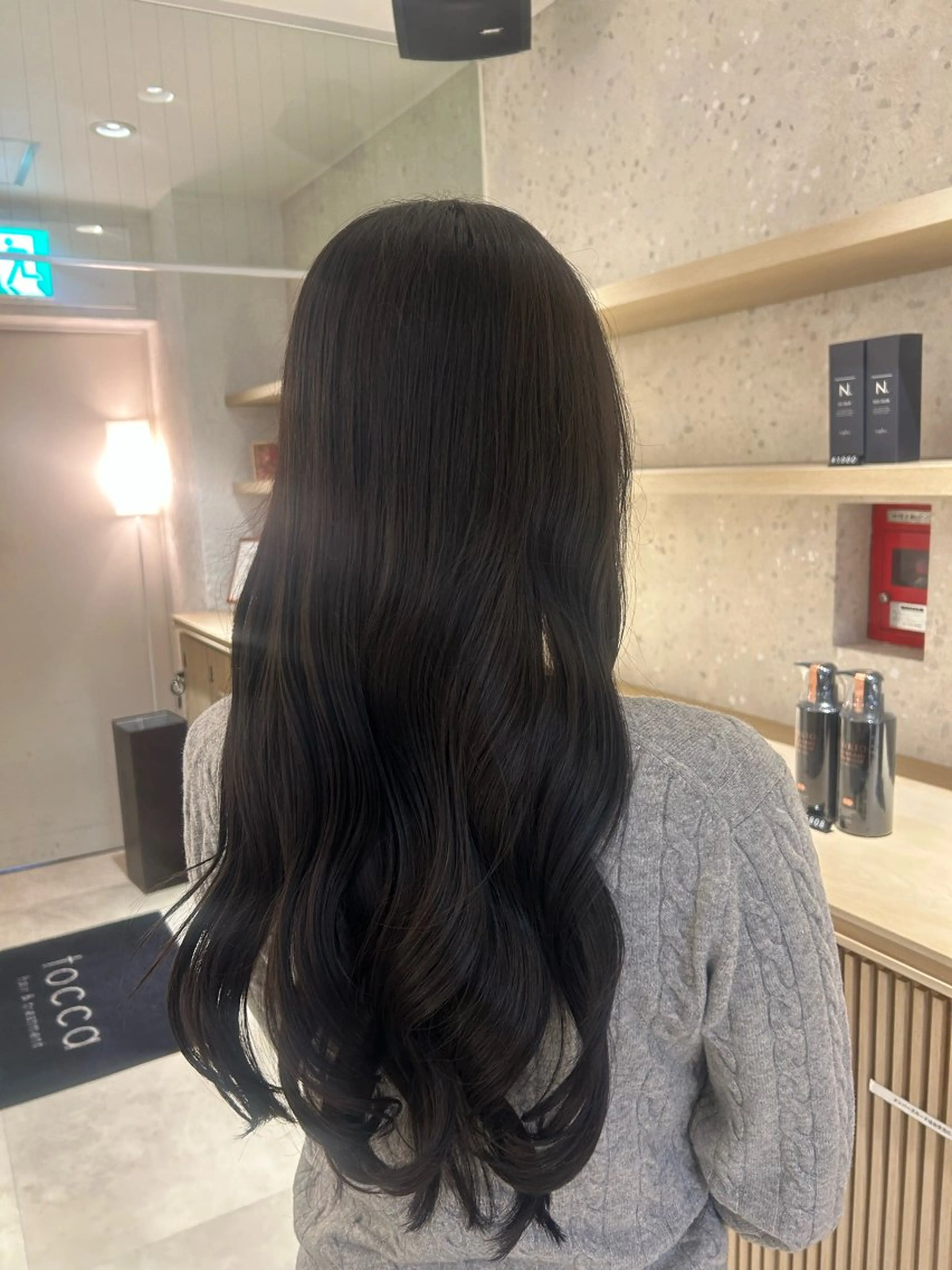 ロング カット ヘアカラー トリートメント 盛れるhair⟡.· 石川梨央のヘアスタイル