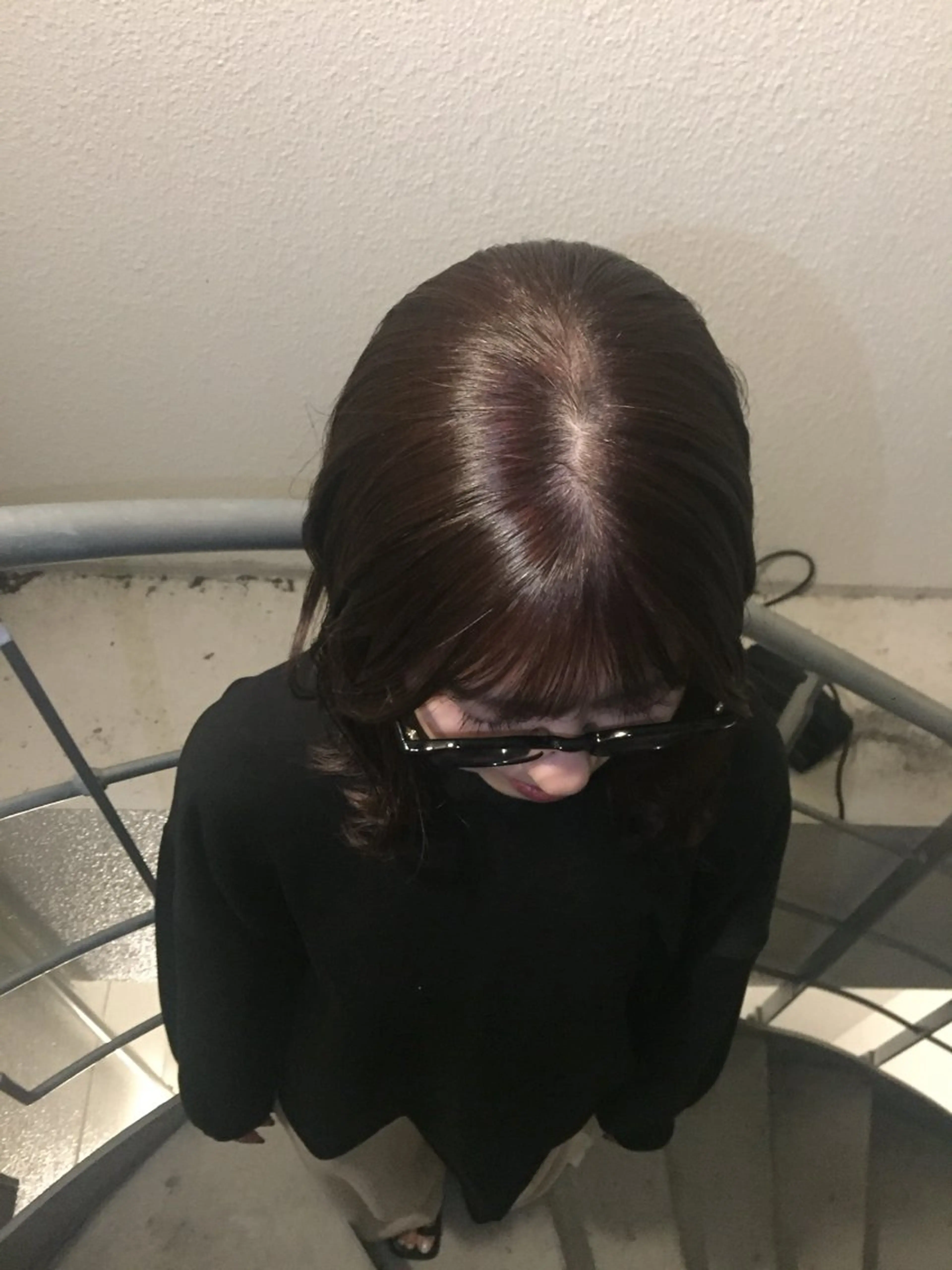 セミロング 小長谷 夕菜のヘアスタイル