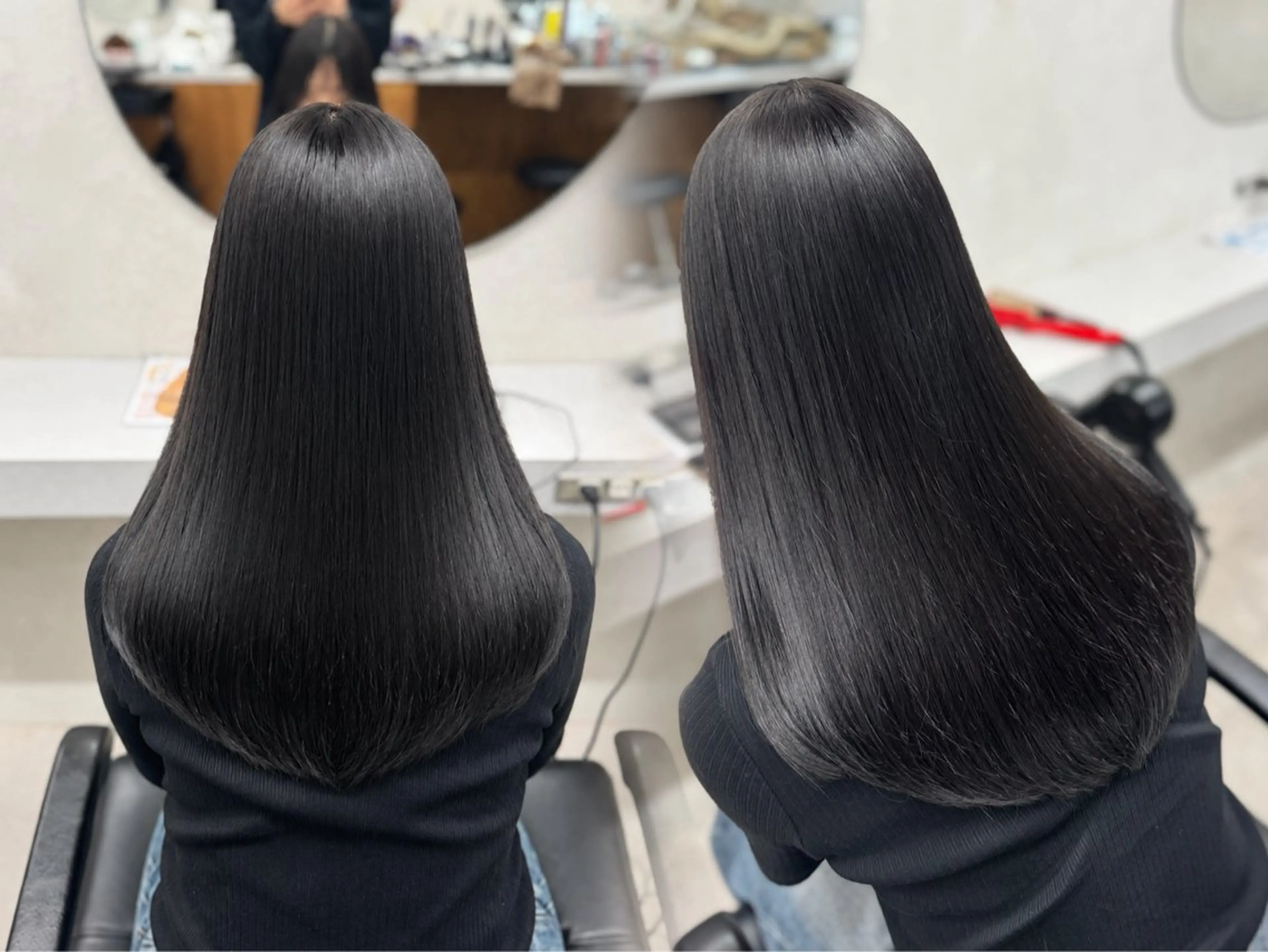 ロング カット ヘアカラー 髪質改善カラー 🕊️SOMAのヘアスタイル