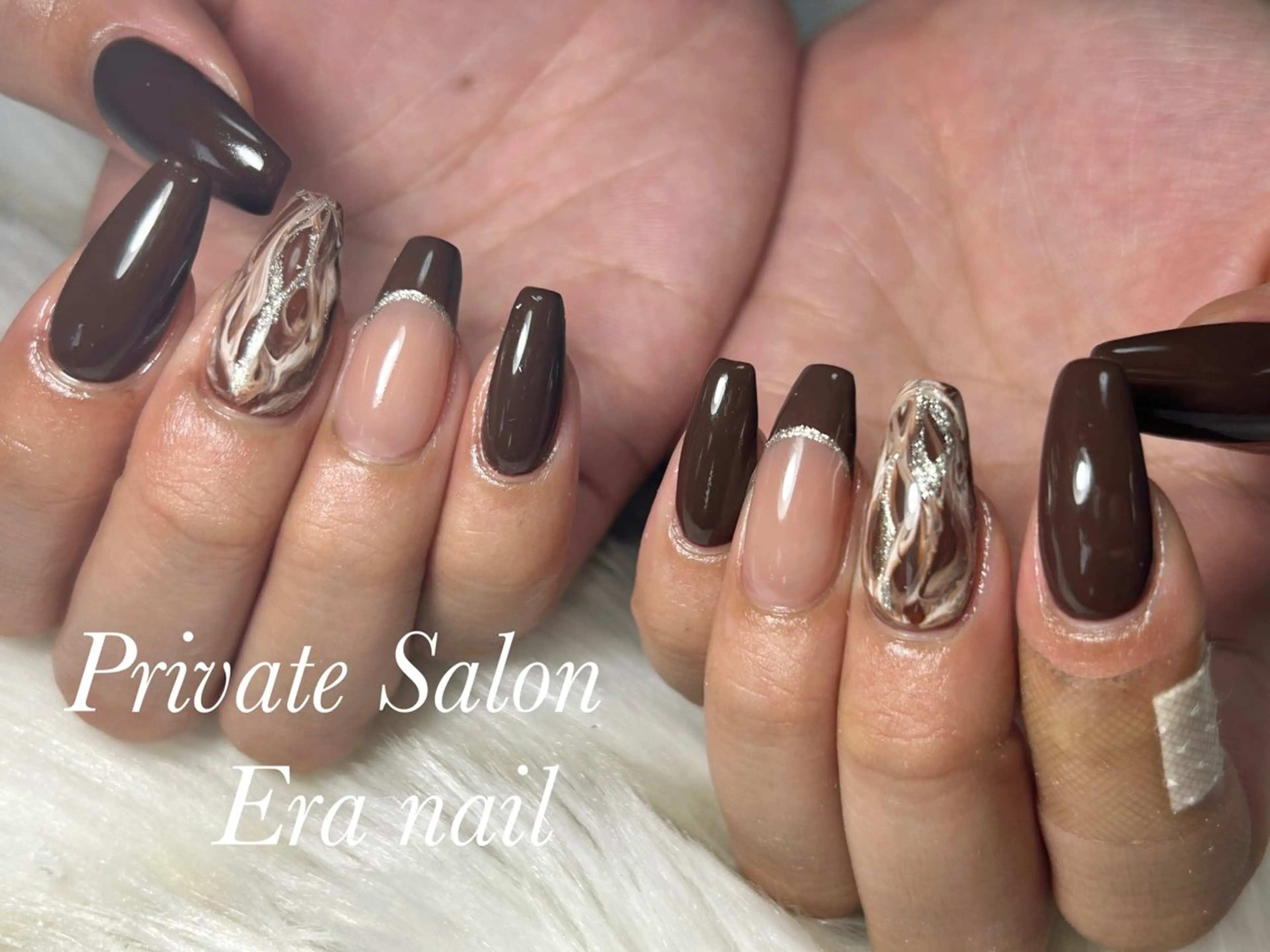 ネイル 持ち込み ハンドネイル Era nailのネイルデザイン