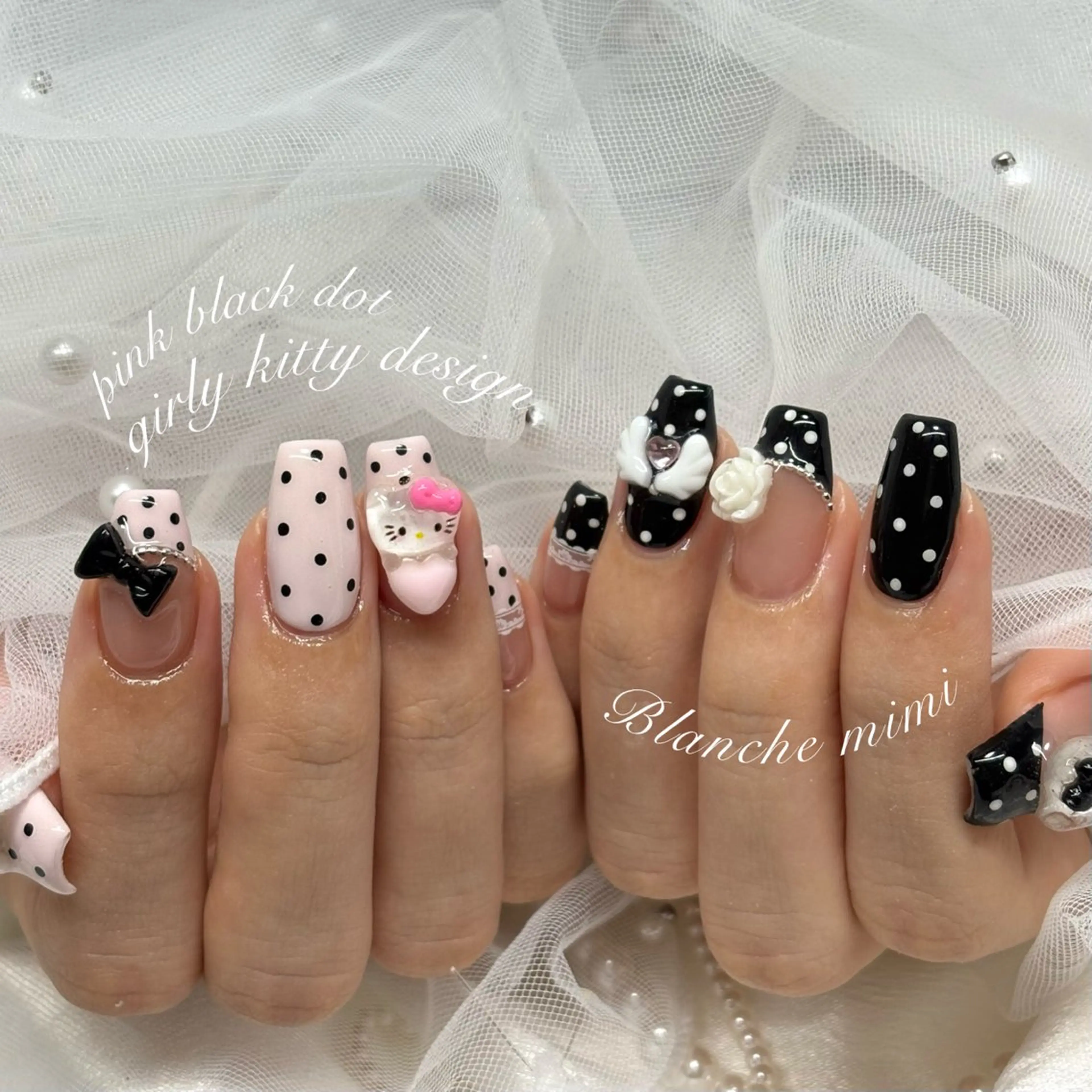 ネイル ハンドネイル Blanche mimi.u_aのネイルデザイン