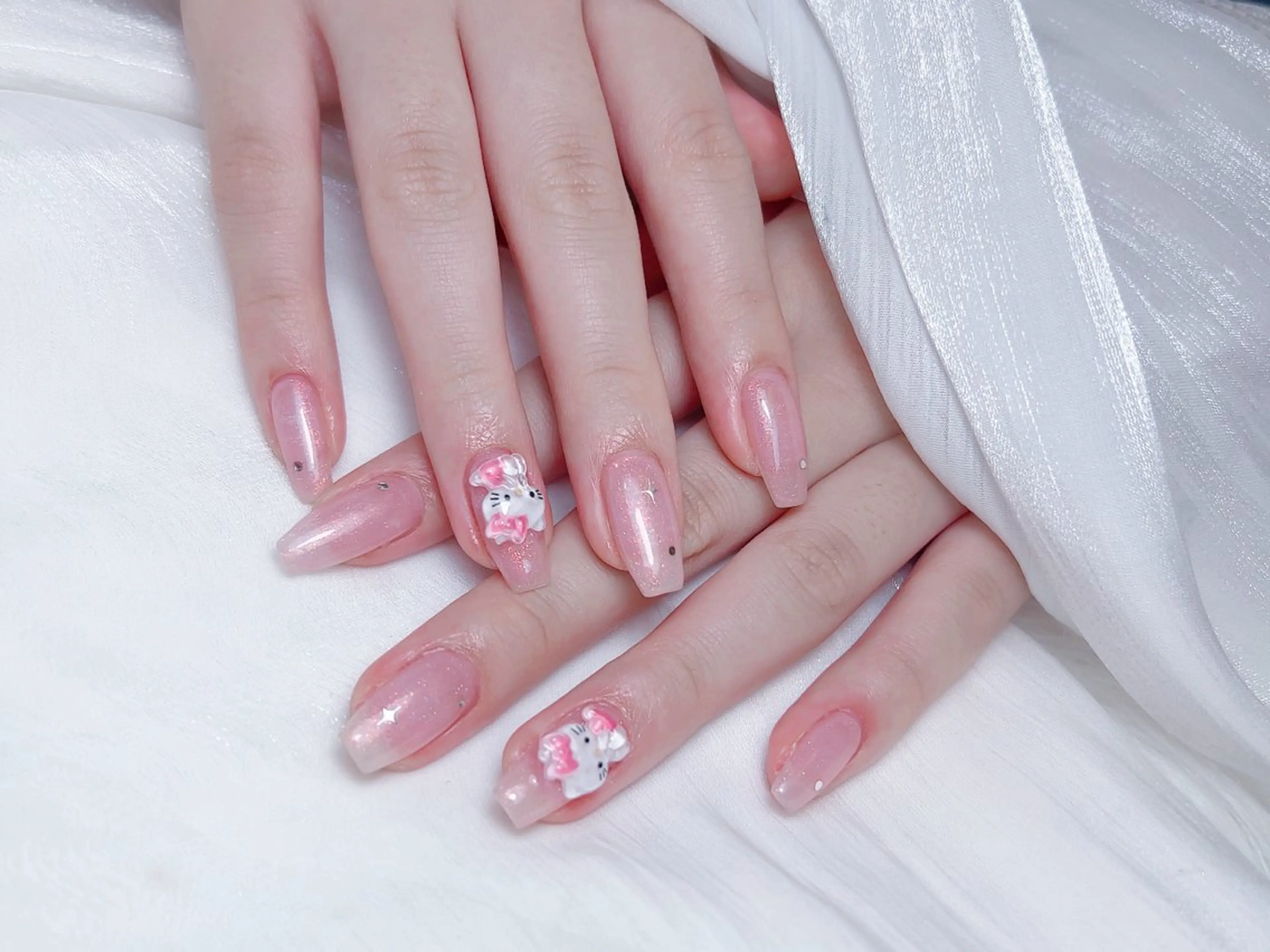 ネイル ハンドネイル M🌷nail 長さだし専門店のネイルデザイン